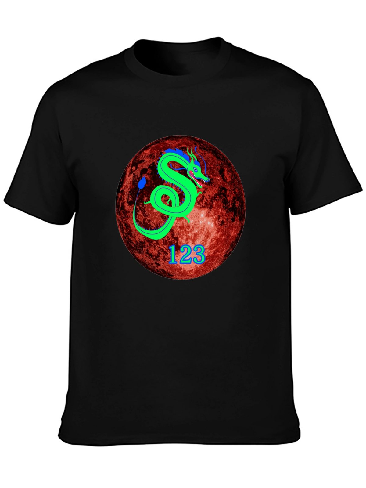Dragon Graphic Tee - Unique Planet Design