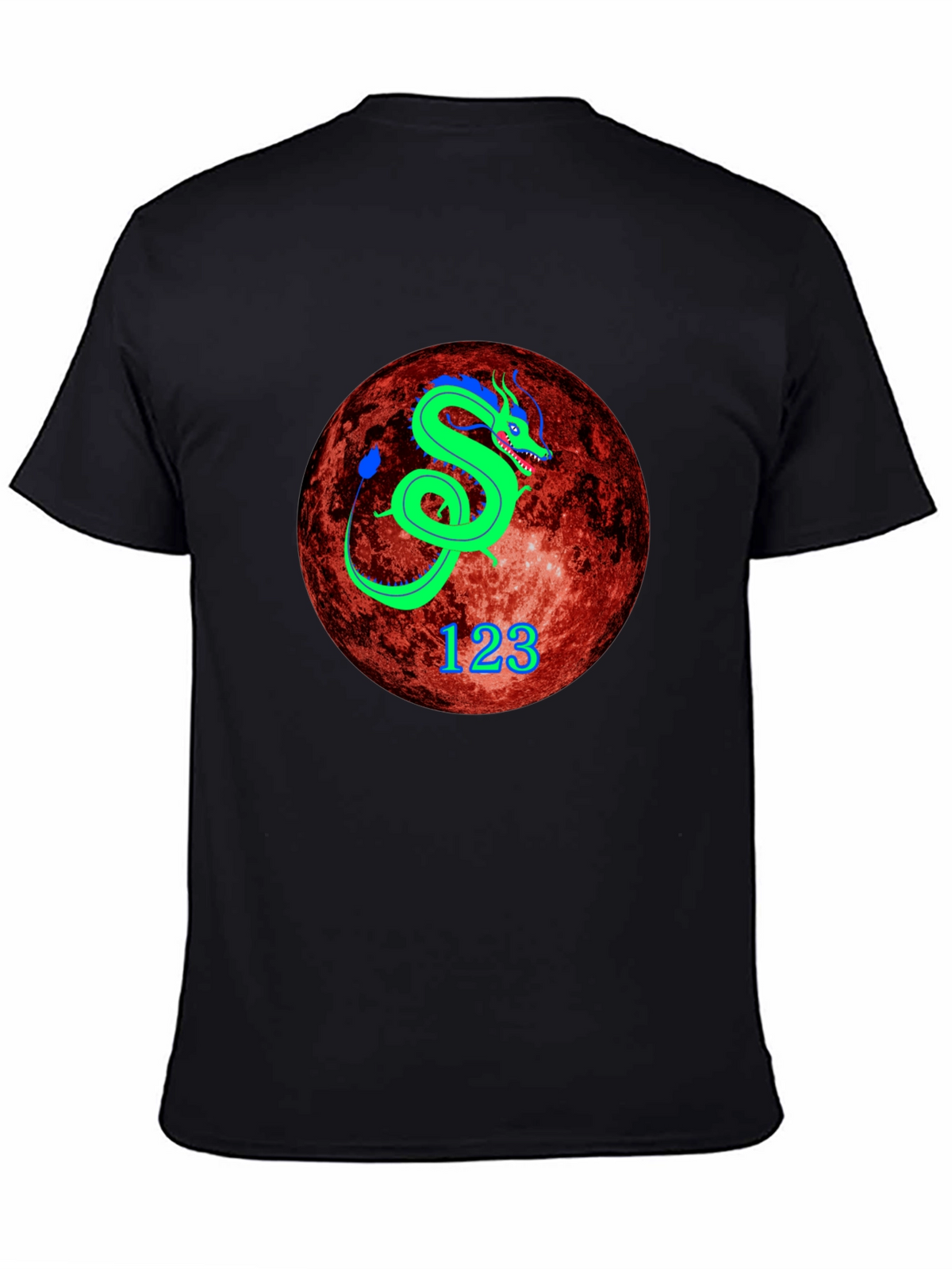 Dragon Graphic Tee - Unique Planet Design