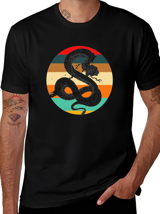Retro Snake Graphic Tee