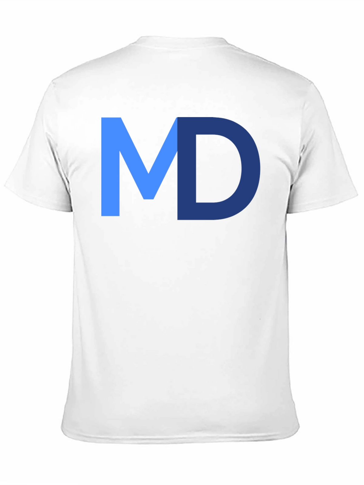 MD Initial Graphic Tee - Modern Style