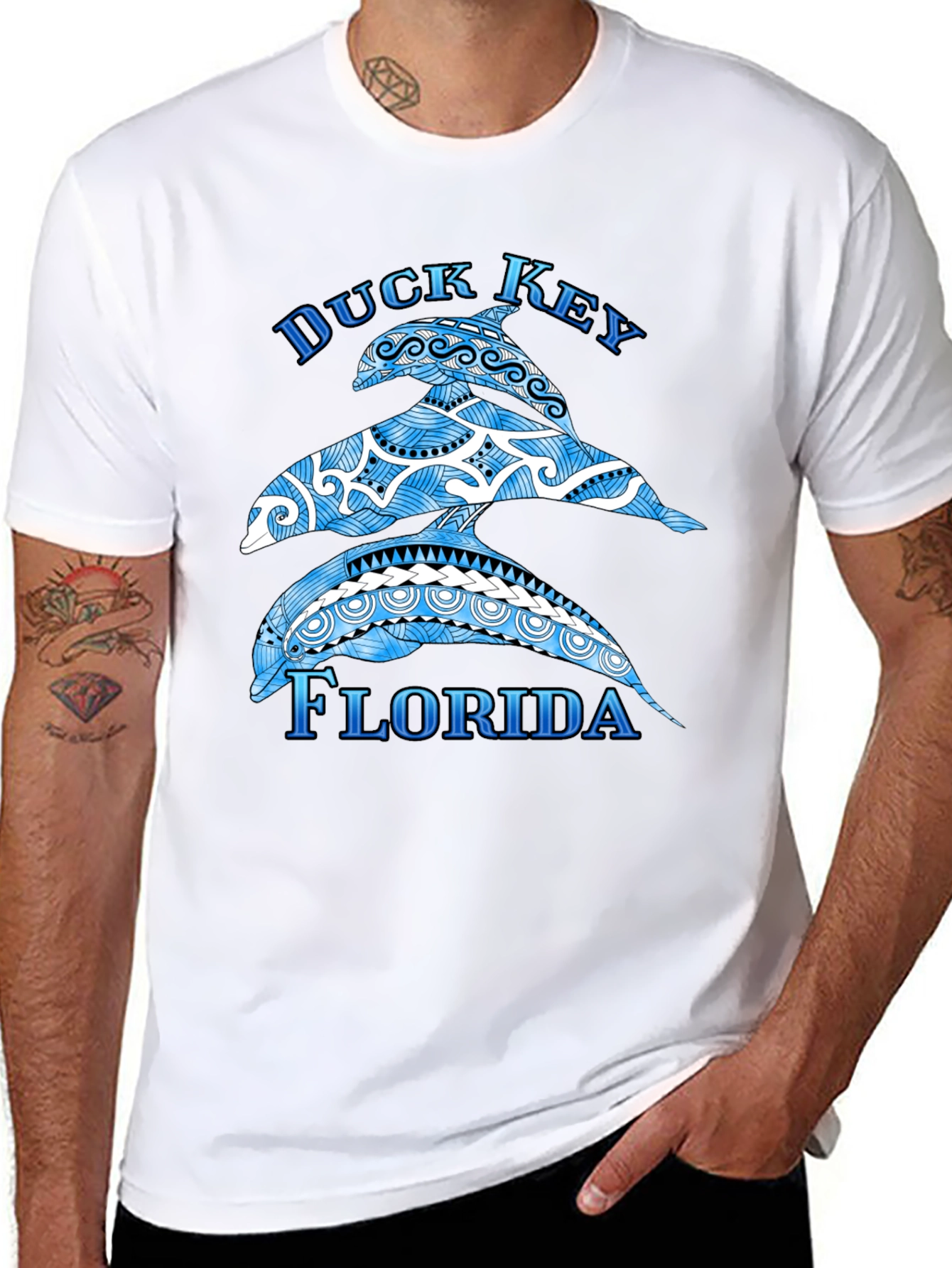 Duck Key Florida Dolphins T-Shirt