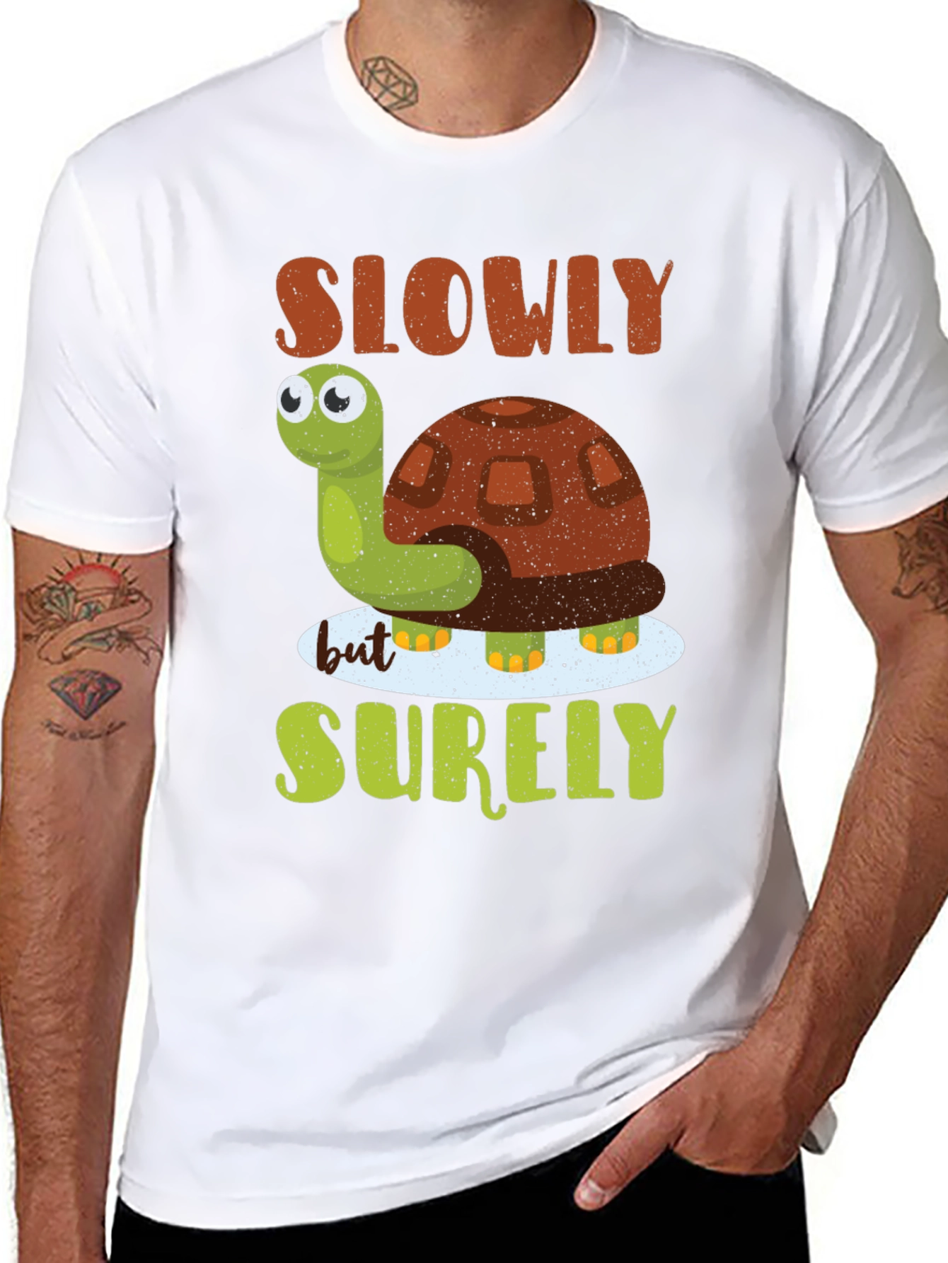 Slowly But Surely Turtle T-Shirt