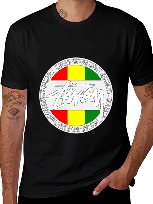 Stussy Rasta Tee - Jah Irie Feeling Reggae Surf