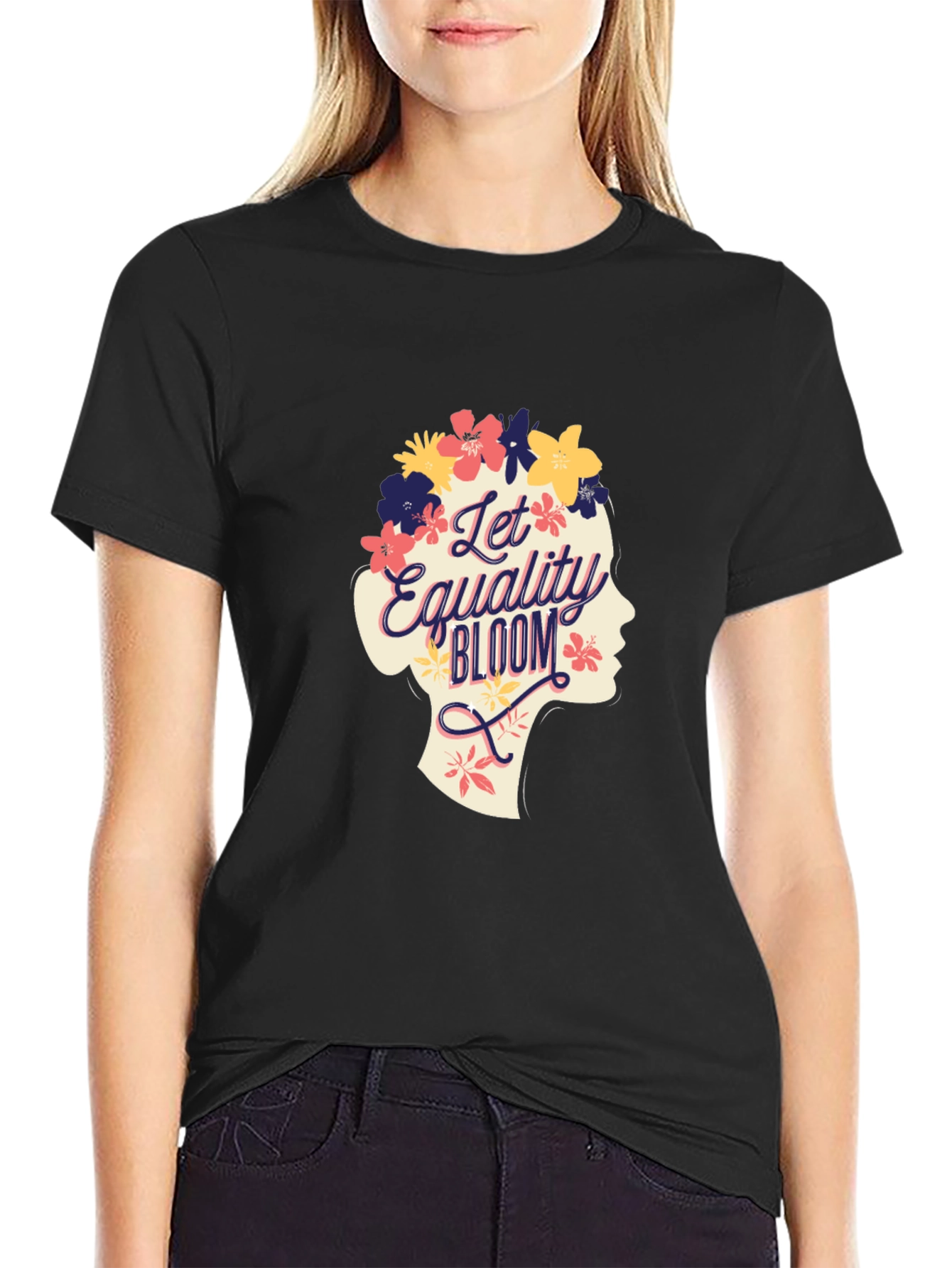 Equality Bloom T-Shirt - Floral Design