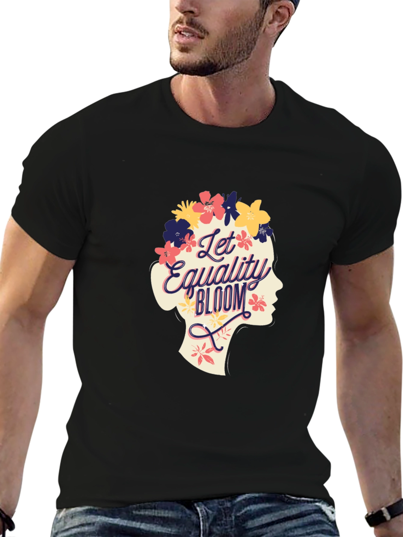 Equality Bloom T-Shirt - Floral Design
