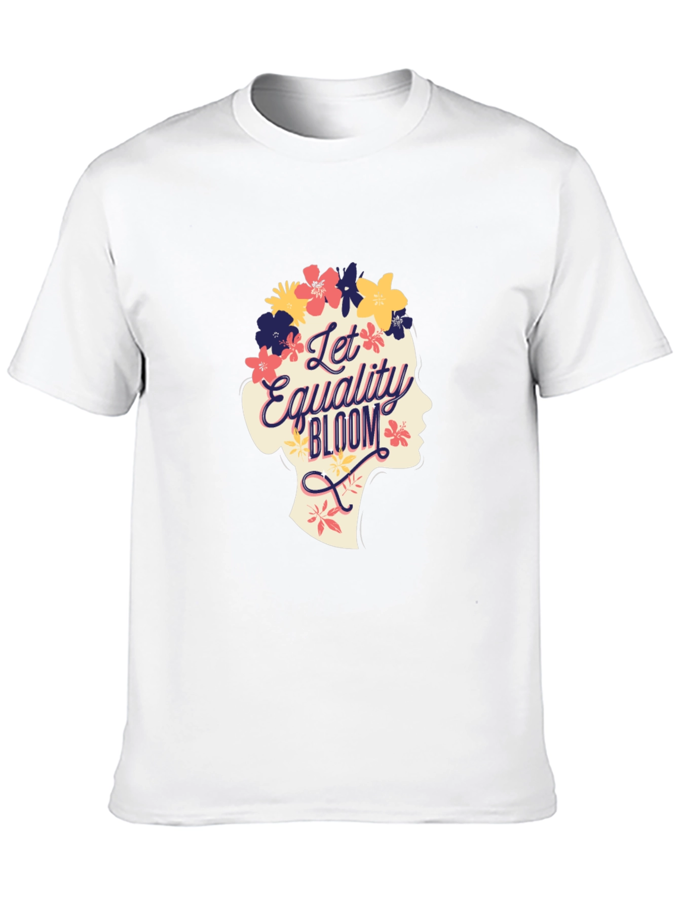 Equality Bloom T-Shirt - Floral Design