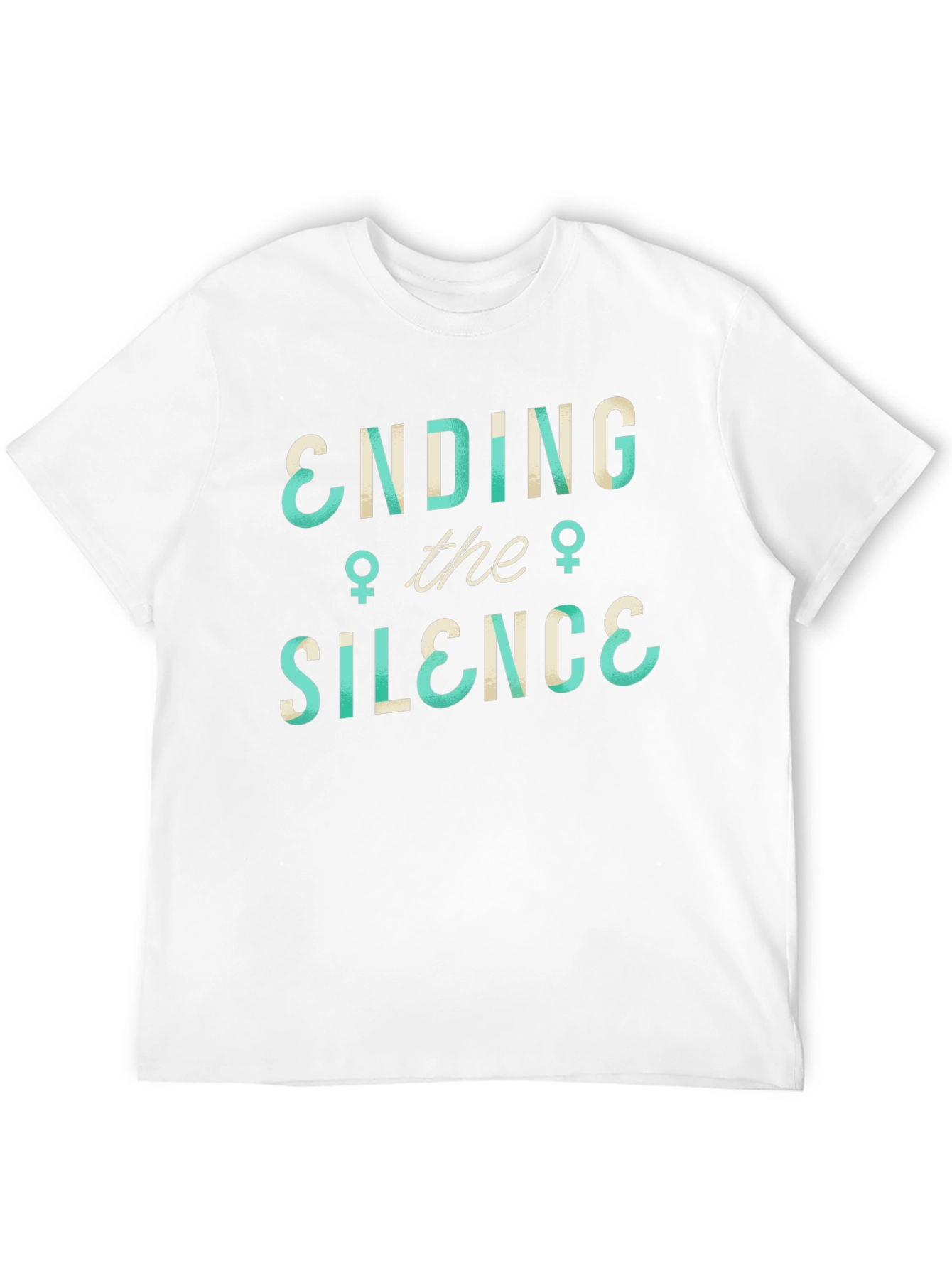 Ending the Silence Graphic Tee - Black Cotton