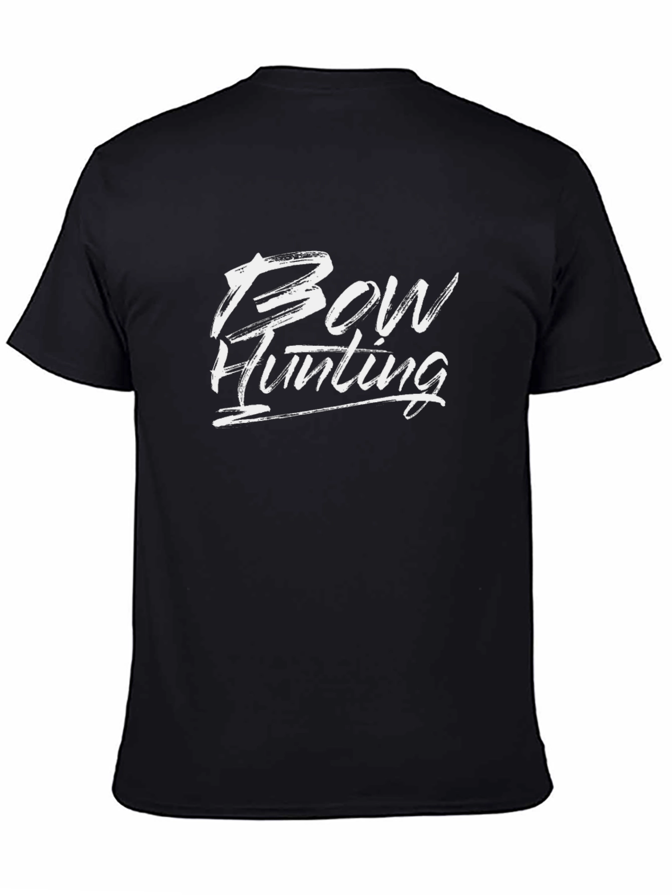 Bow Hunting Graphic T-Shirt - Black
