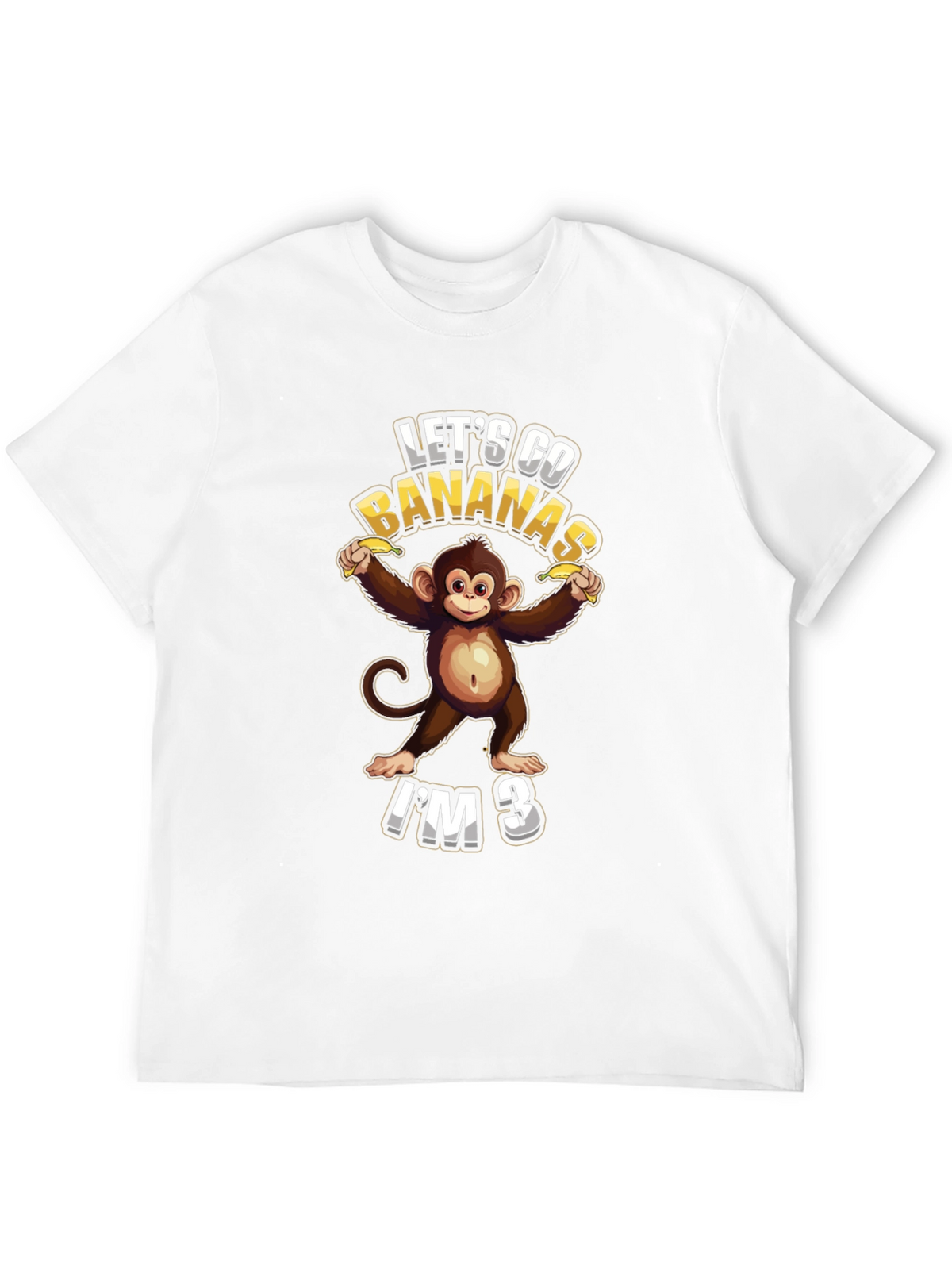 Lets Go Bananas Im 3 T-Shirt
