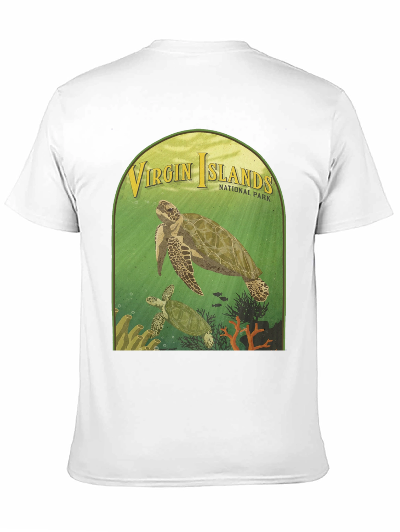 Virgin Islands National Park Turtle T-Shirt