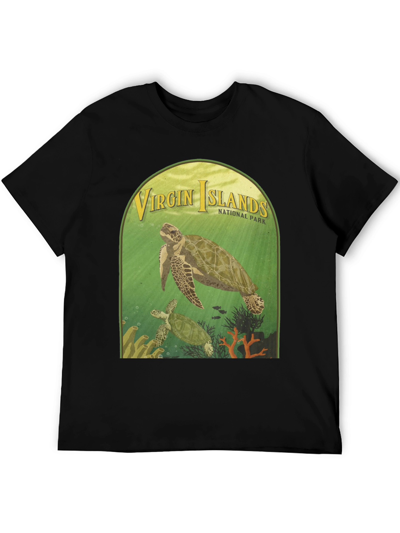 Virgin Islands National Park Turtle T-Shirt