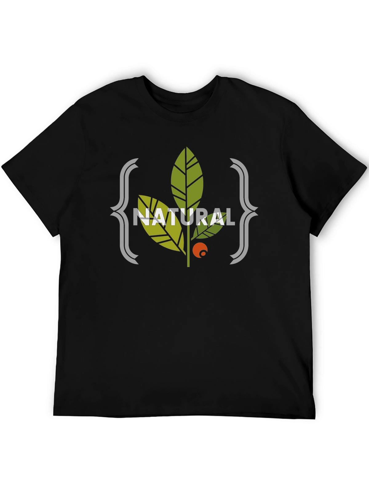 Natural Graphic Tee - Stylish Eco-Friendly Design