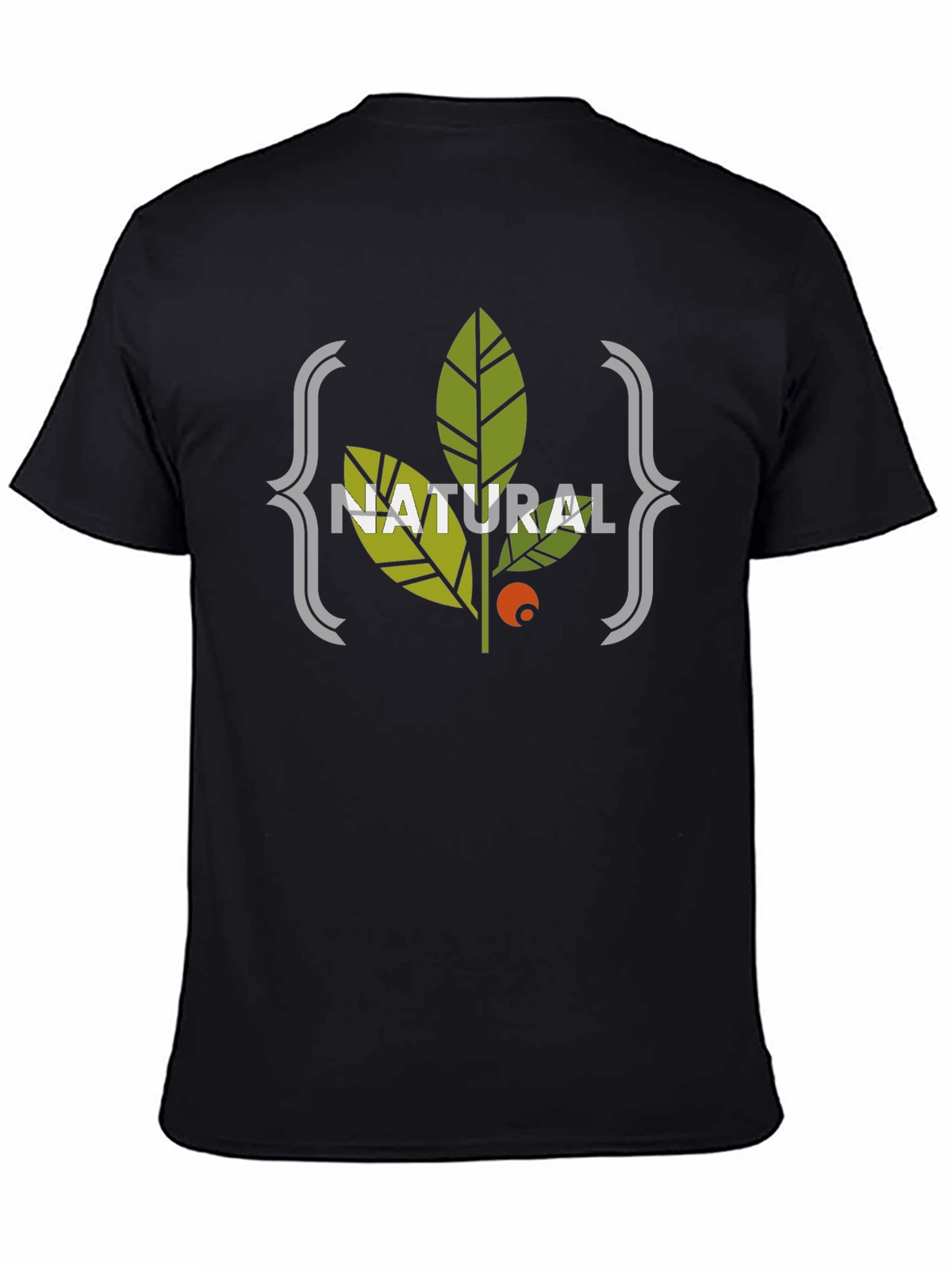 Natural Graphic Tee - Stylish Eco-Friendly Design