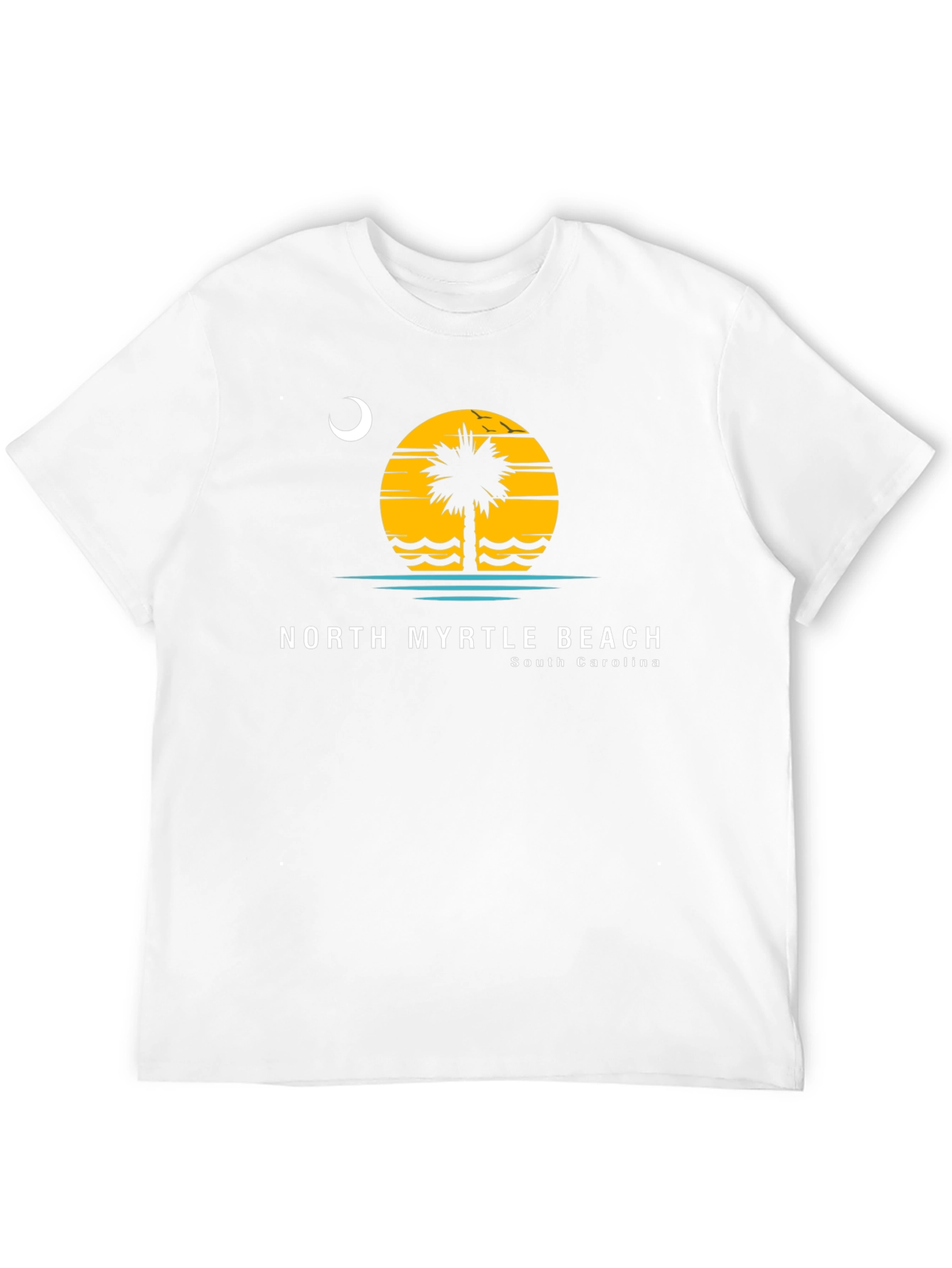 North Myrtle Beach Palm Tree Graphic T-Shirt