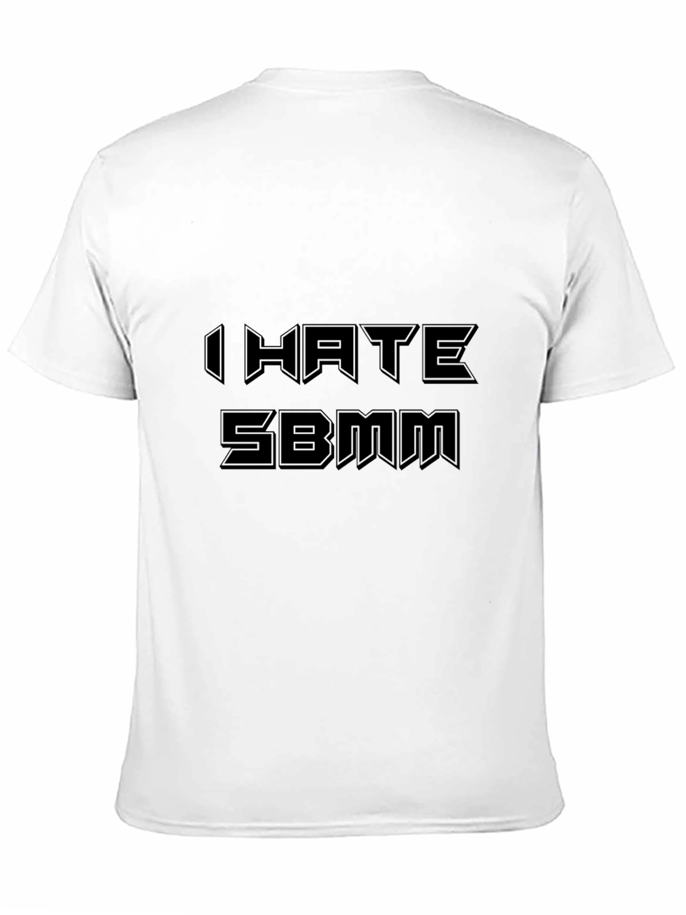 I Hate SBMM Black T-Shirt