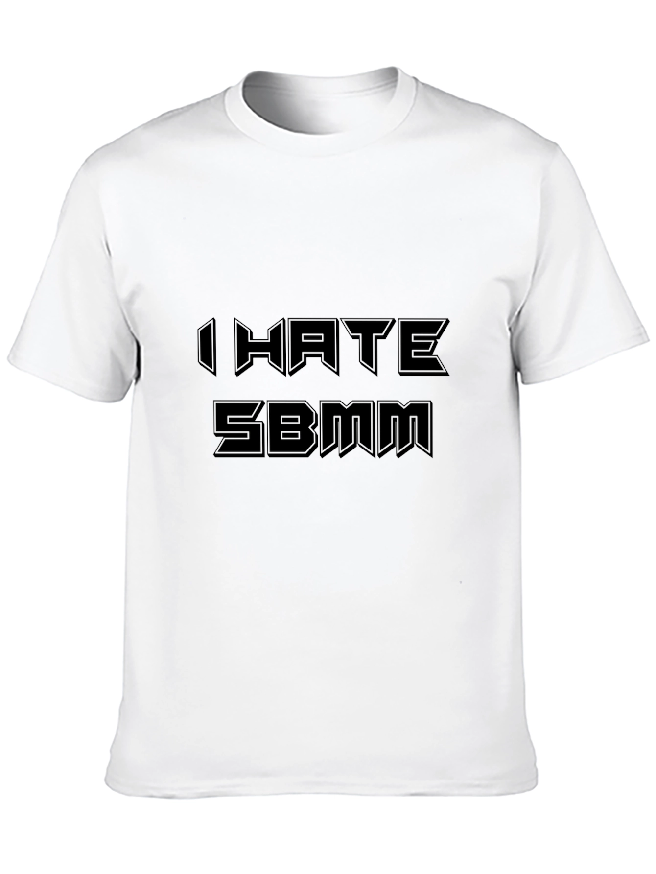 I Hate SBMM Black T-Shirt