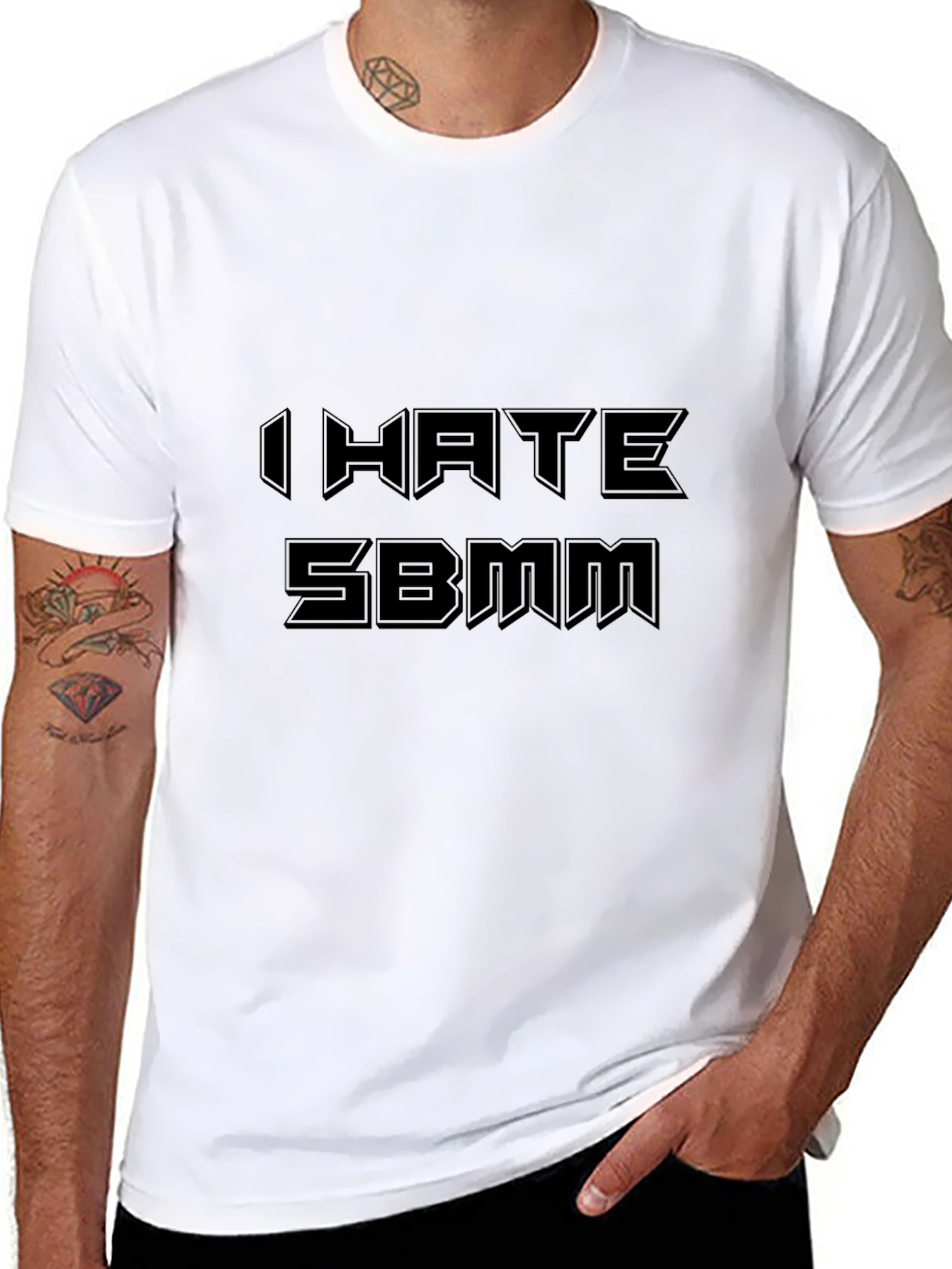 I Hate SBMM Black T-Shirt