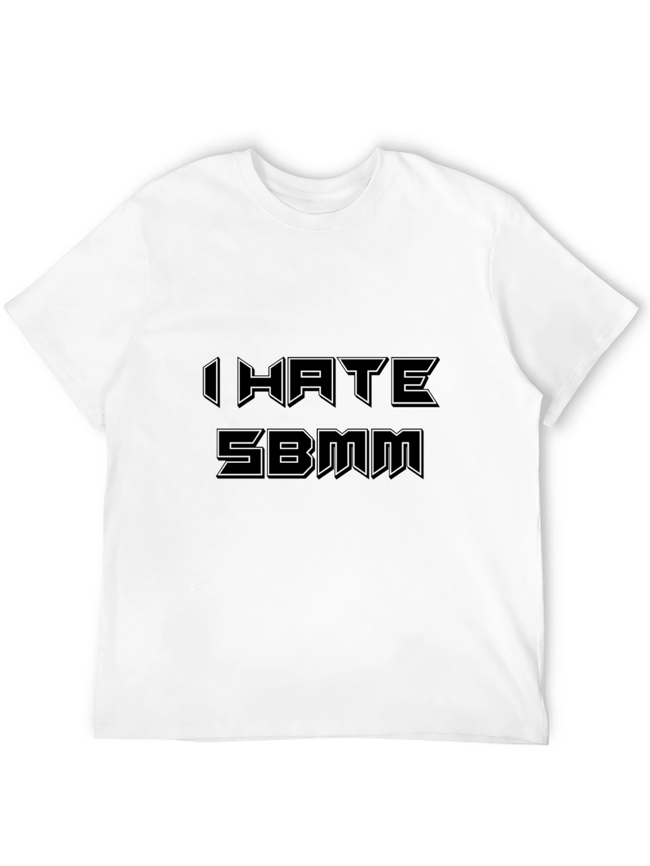 I Hate SBMM Black T-Shirt