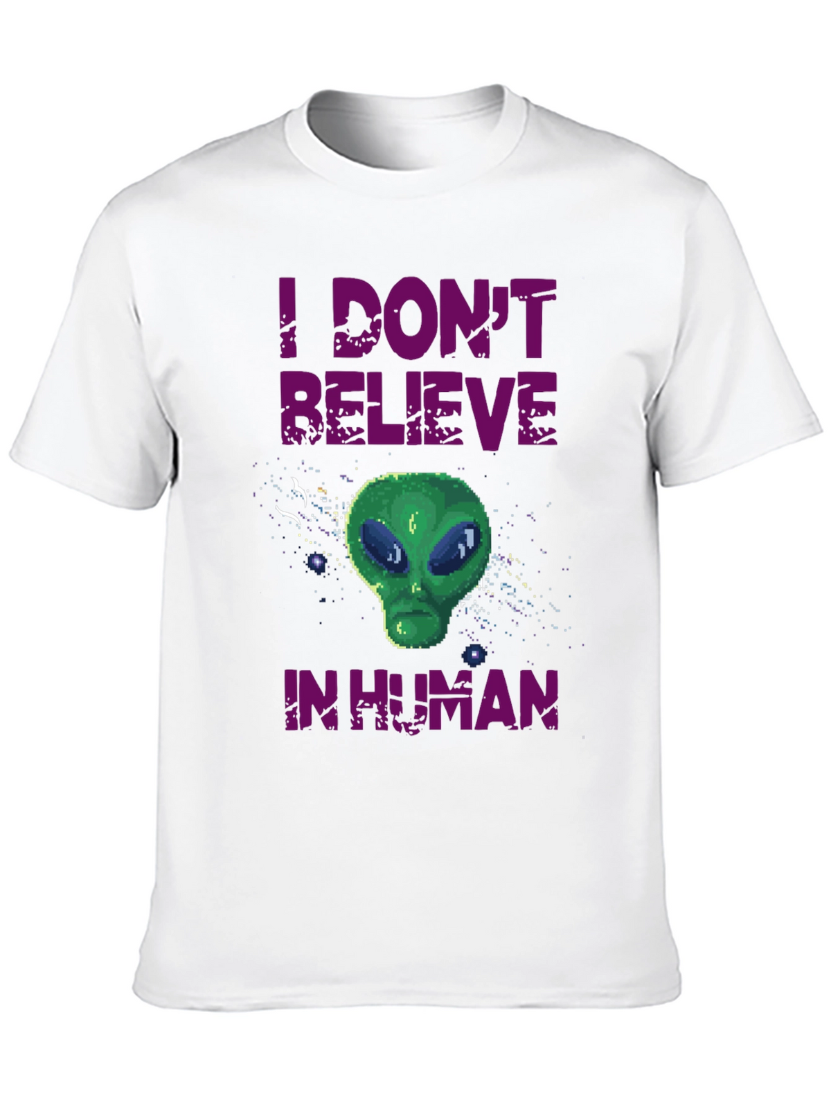 I Dont Believe in Human Graphic T-Shirt