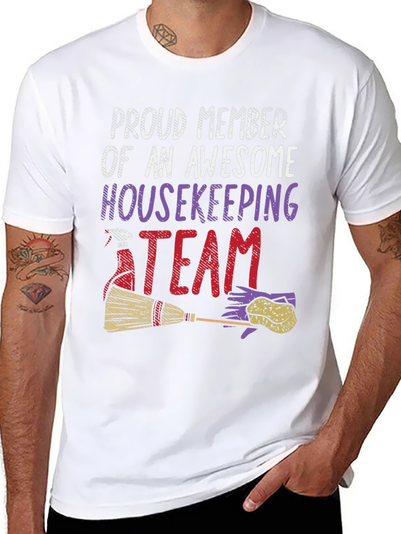 Proud Housekeeping Team Member T-Shirt