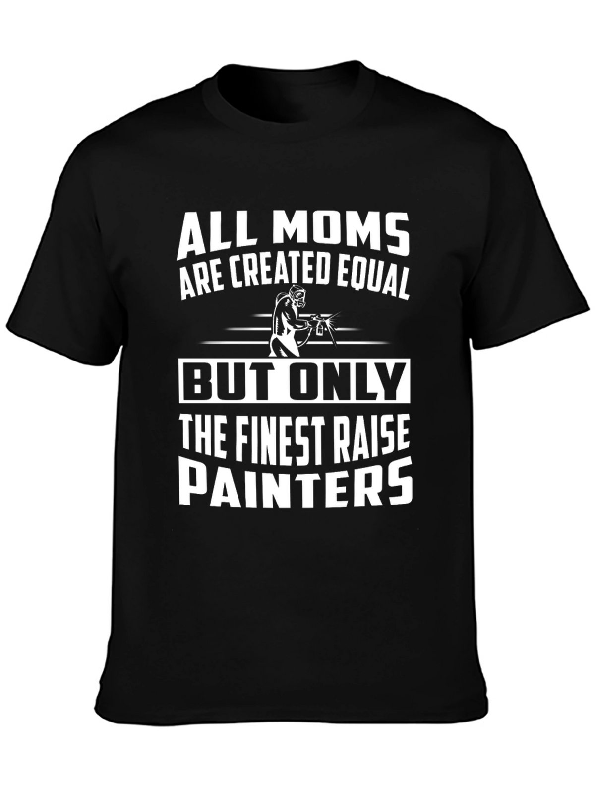 Finest Raise Painters Black Graphic T-Shirt