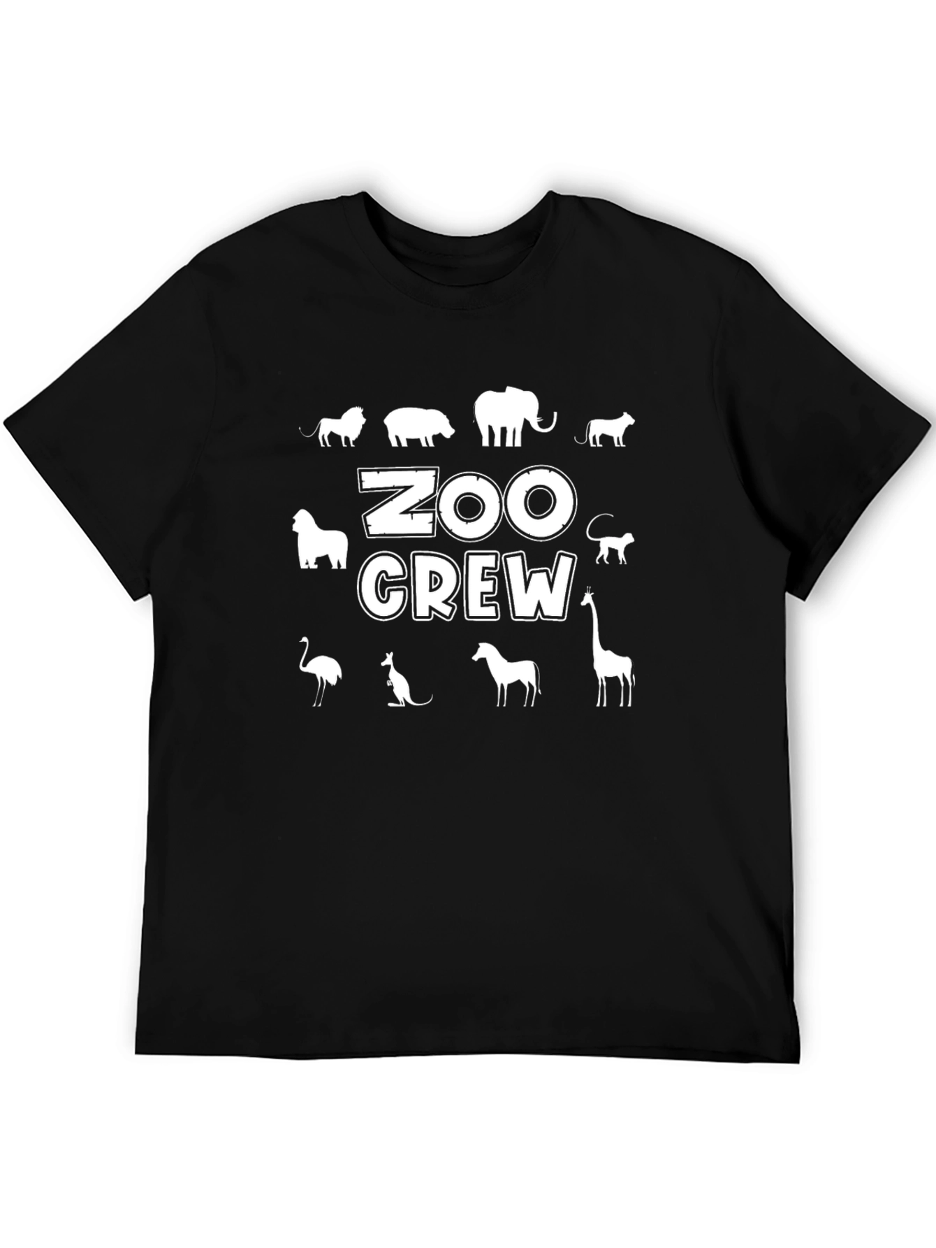 Zoo Crew Graphic Tee - Animal Lover T-Shirt