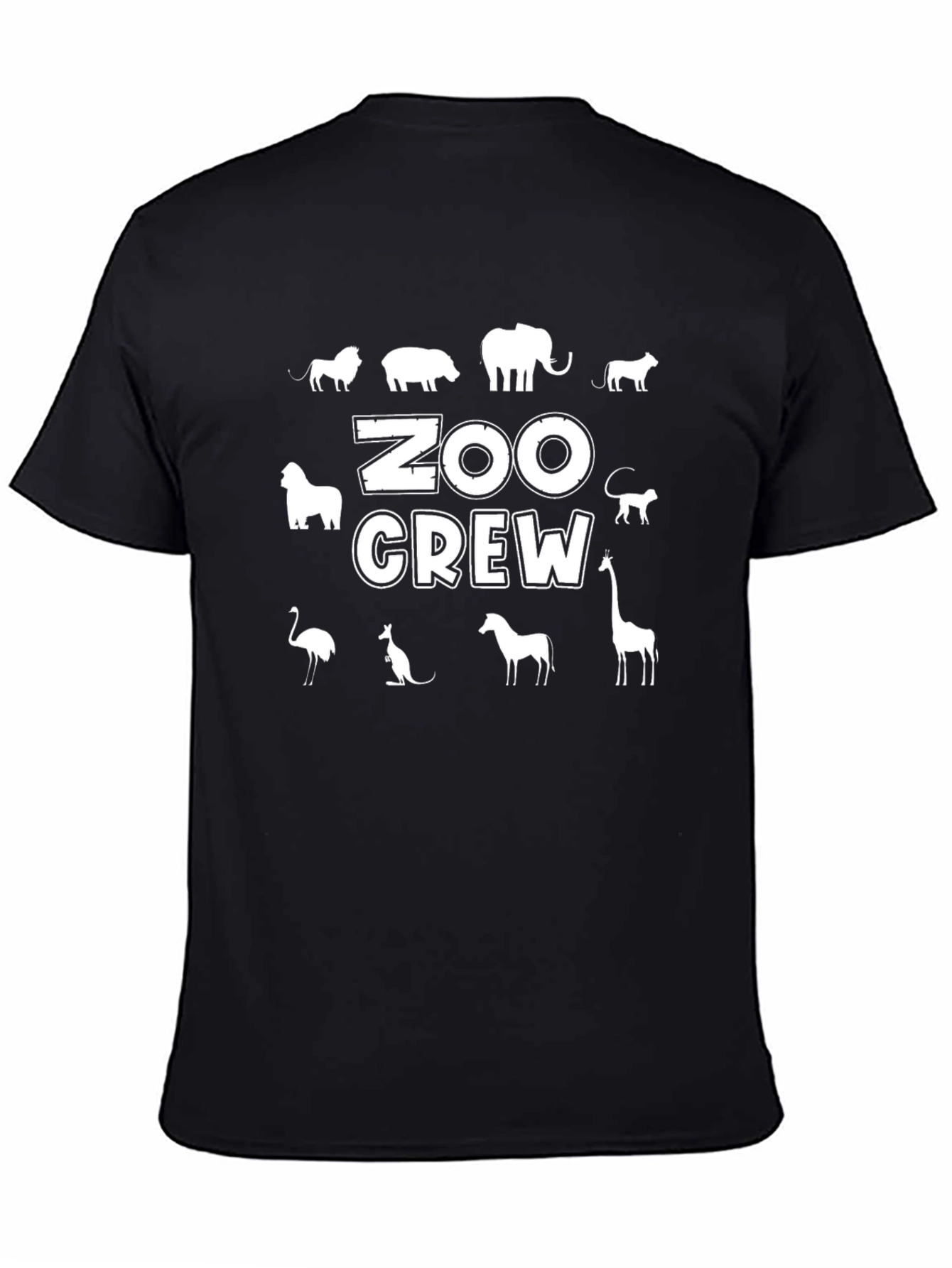 Zoo Crew Graphic Tee - Animal Lover T-Shirt