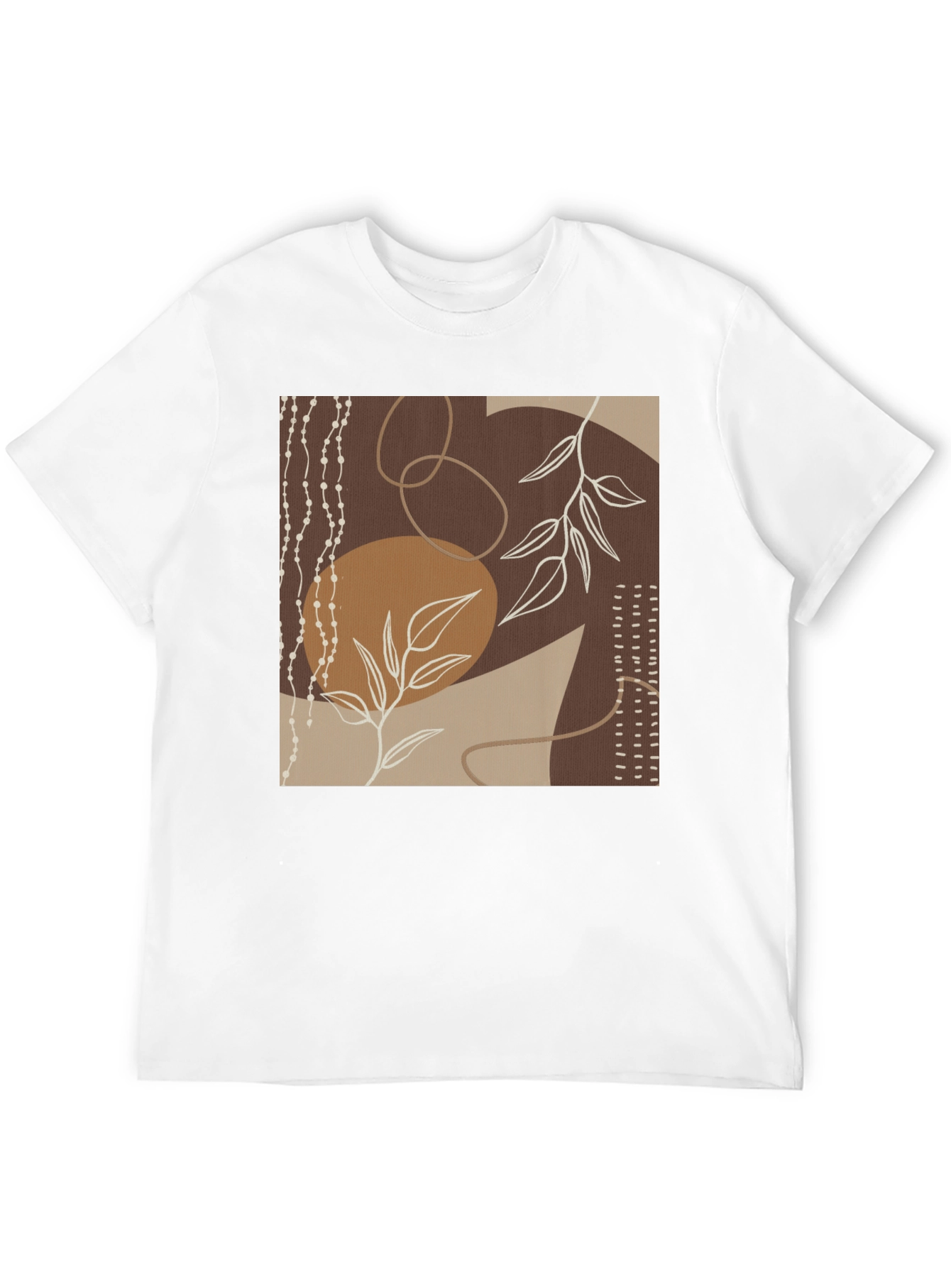 Abstract Art Black Graphic Tee