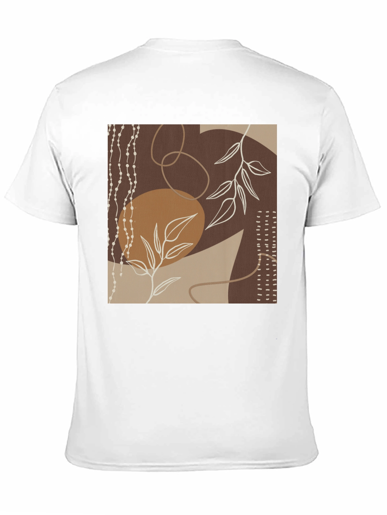 Abstract Art Black Graphic Tee