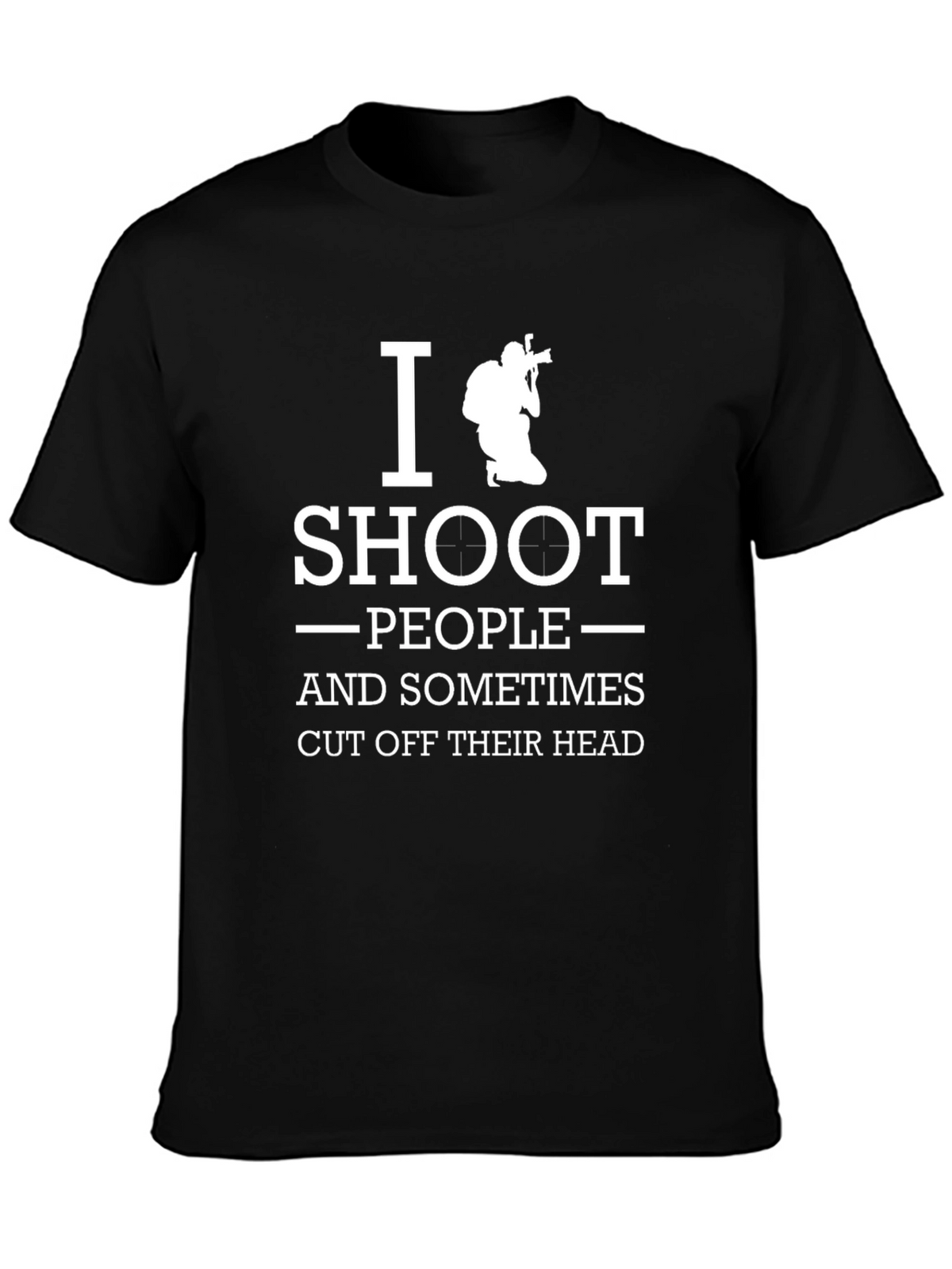 I Shoot People Photography T-Shirt