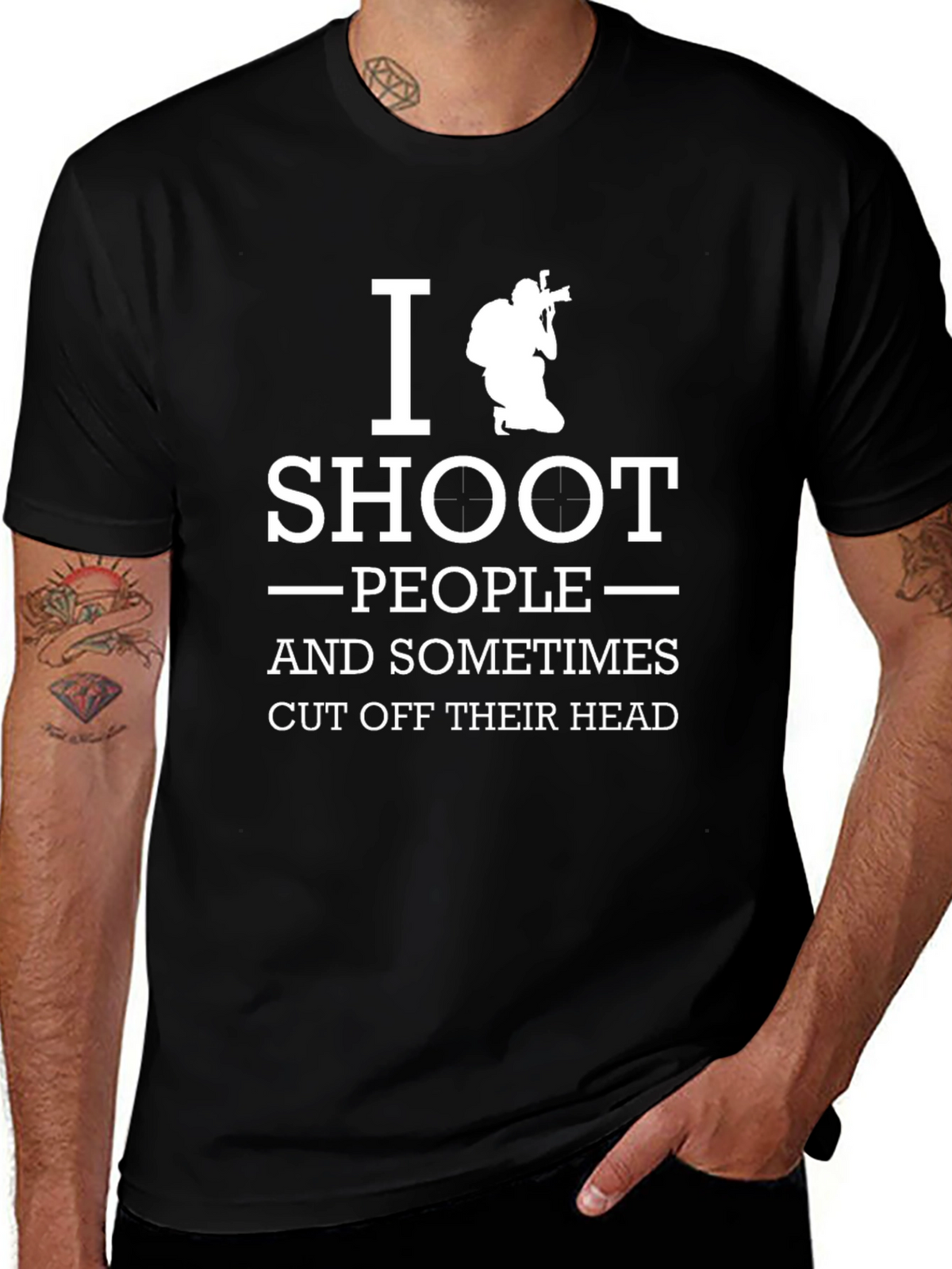 I Shoot People Photography T-Shirt