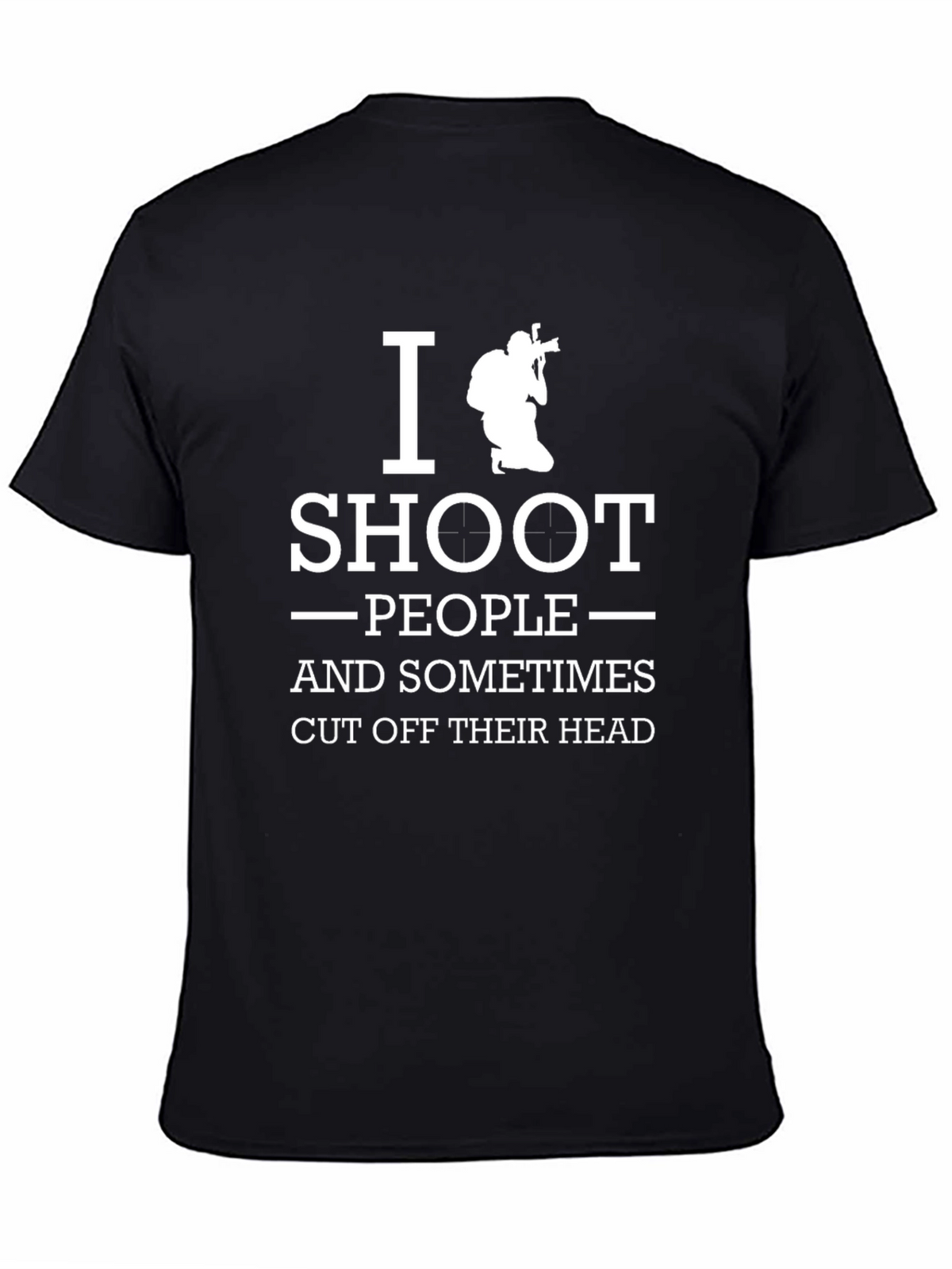 I Shoot People Photography T-Shirt