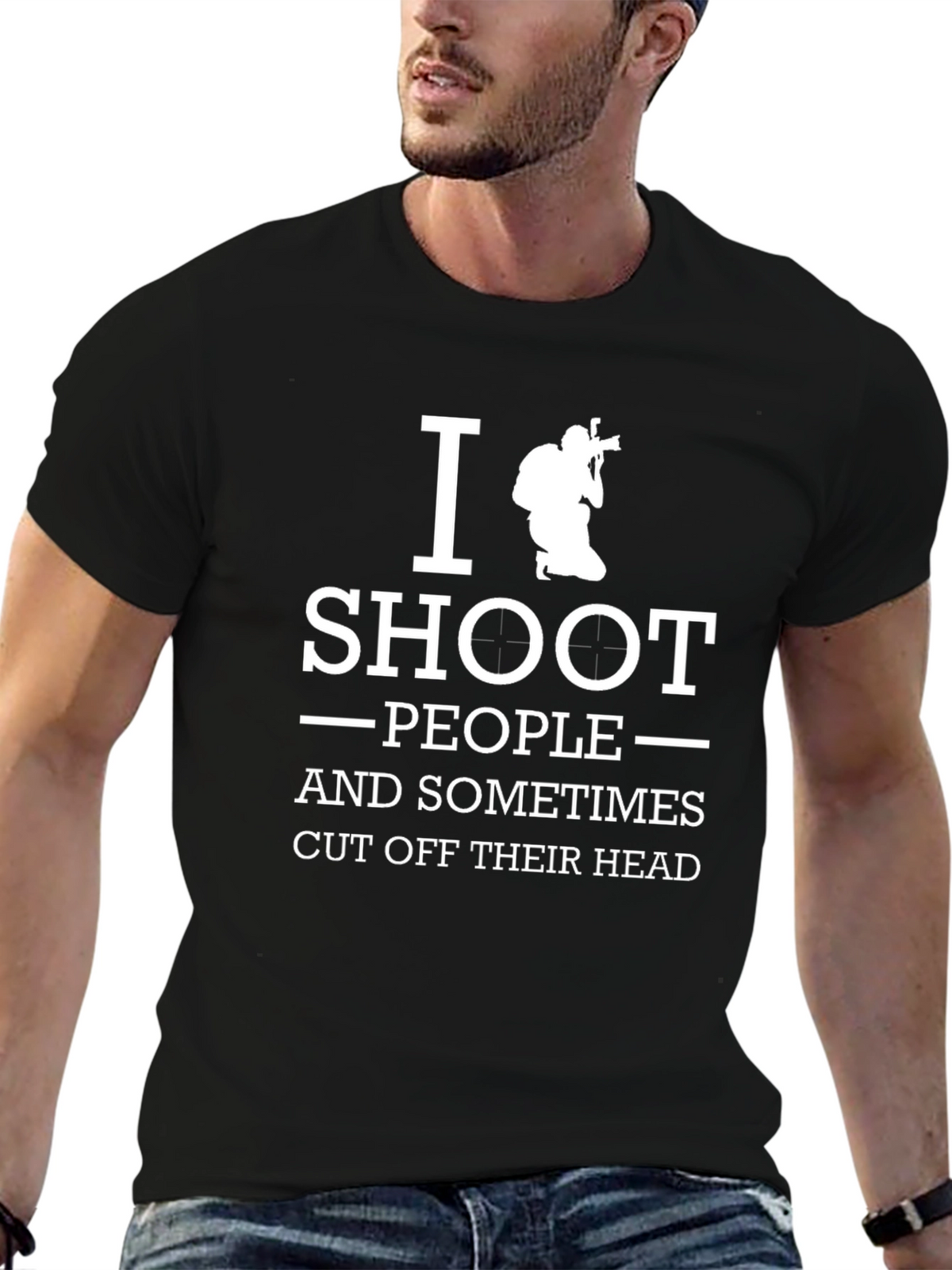 I Shoot People Photography T-Shirt