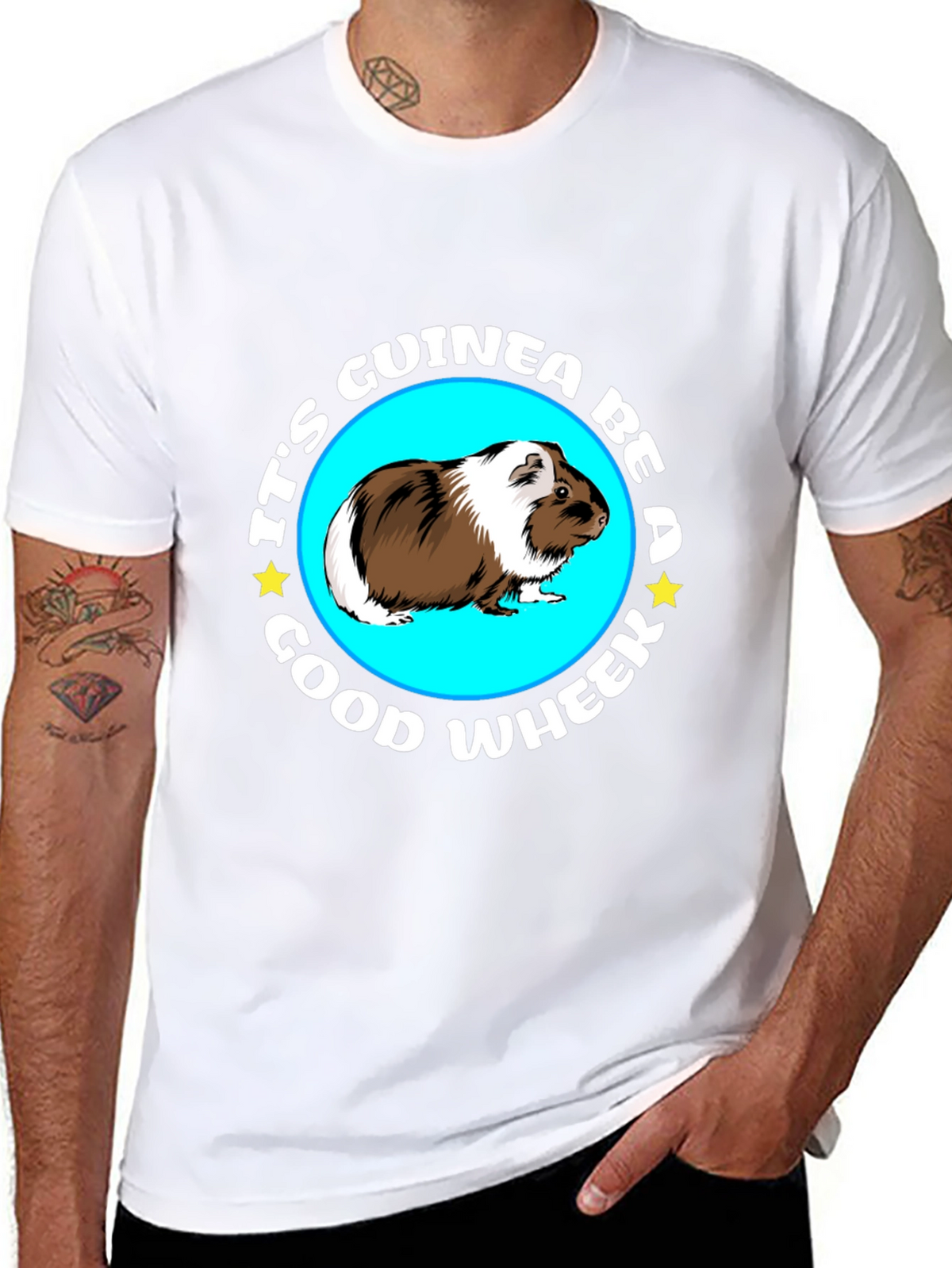 Its Guinea Be A Good Wheek Black T-Shirt
