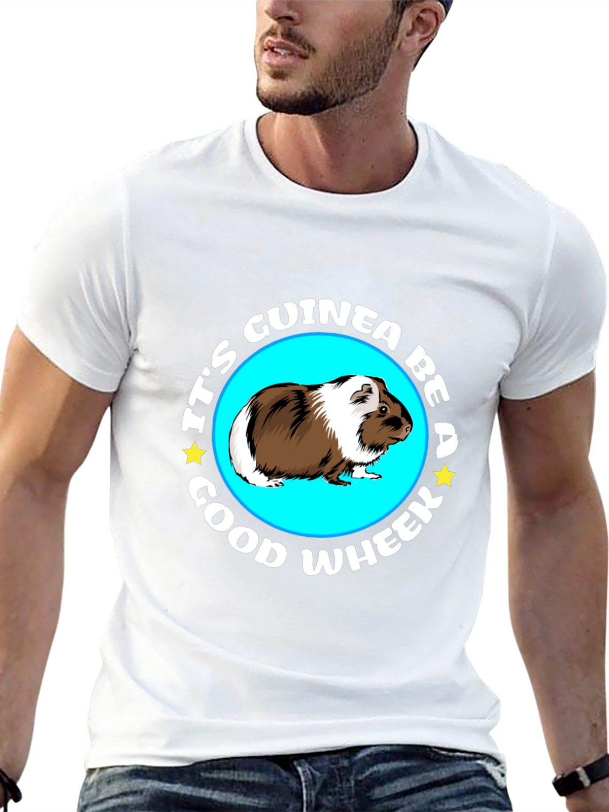 Its Guinea Be A Good Wheek Black T-Shirt
