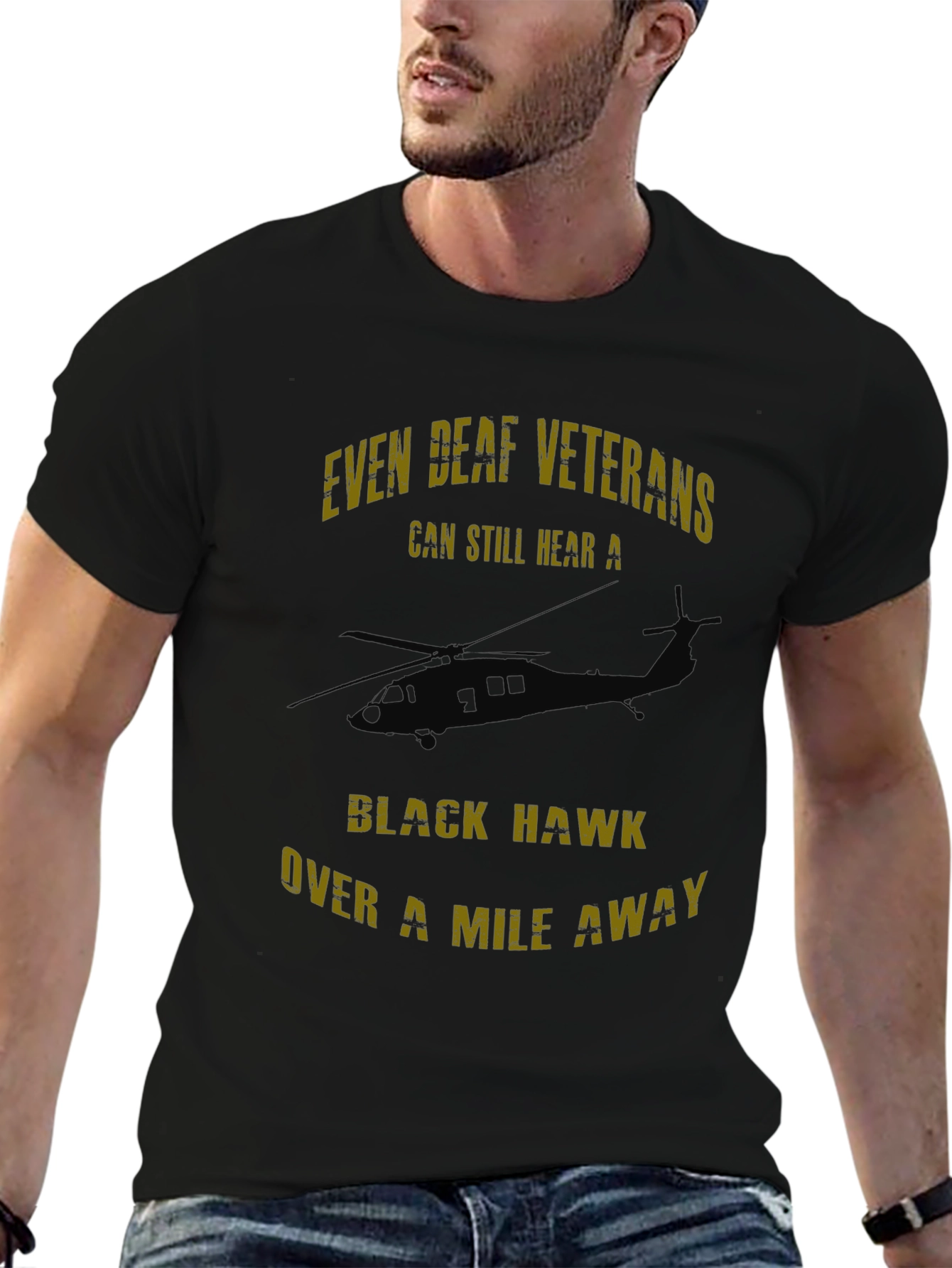 Black Hawk Veteran T-Shirt