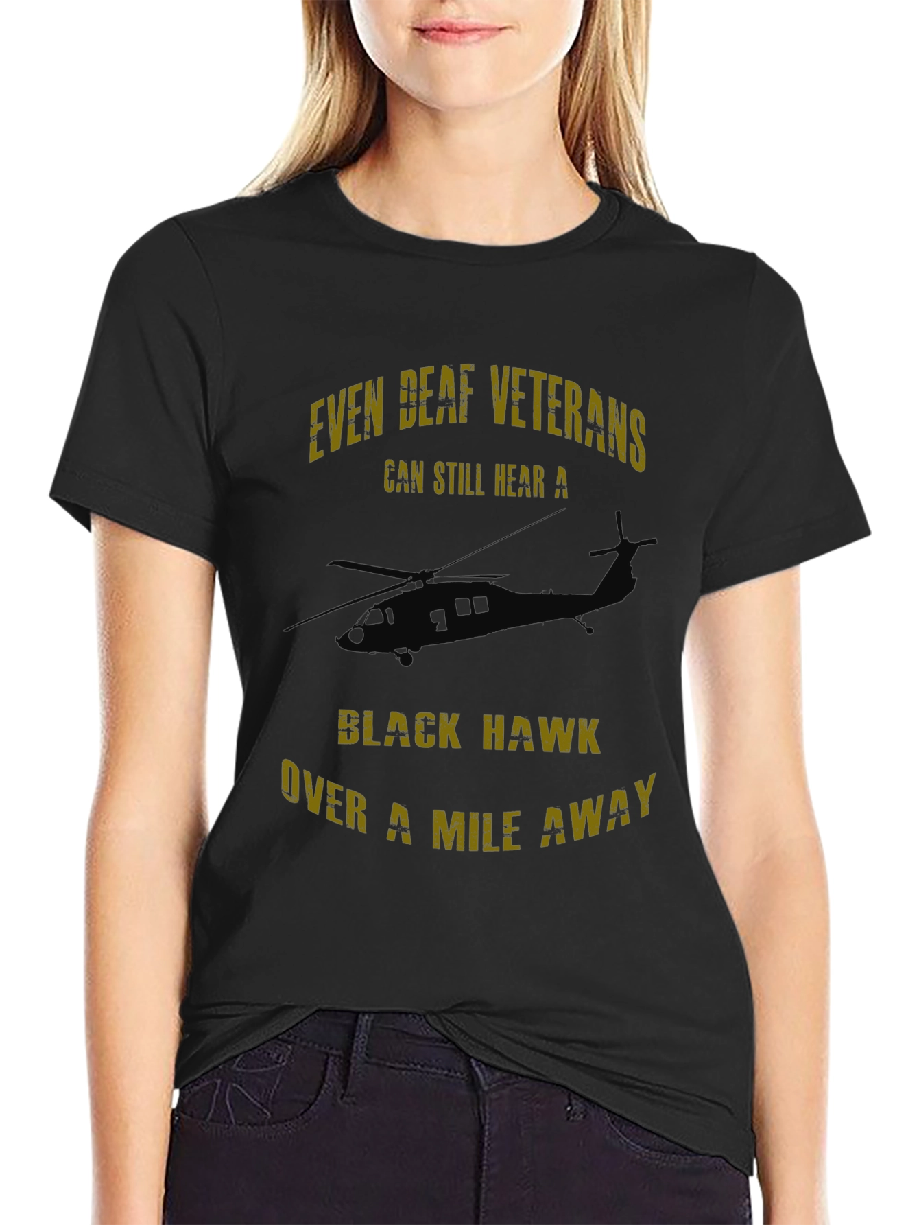 Black Hawk Veteran T-Shirt