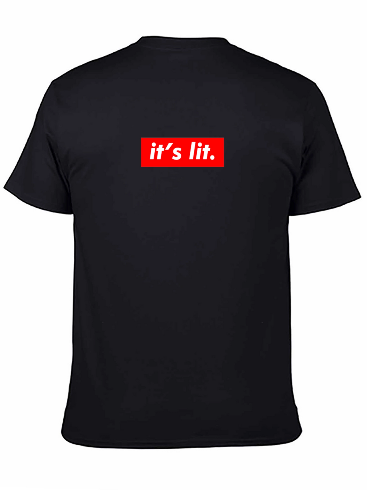Its Lit Graphic Tee - Trendy Statement Shirt