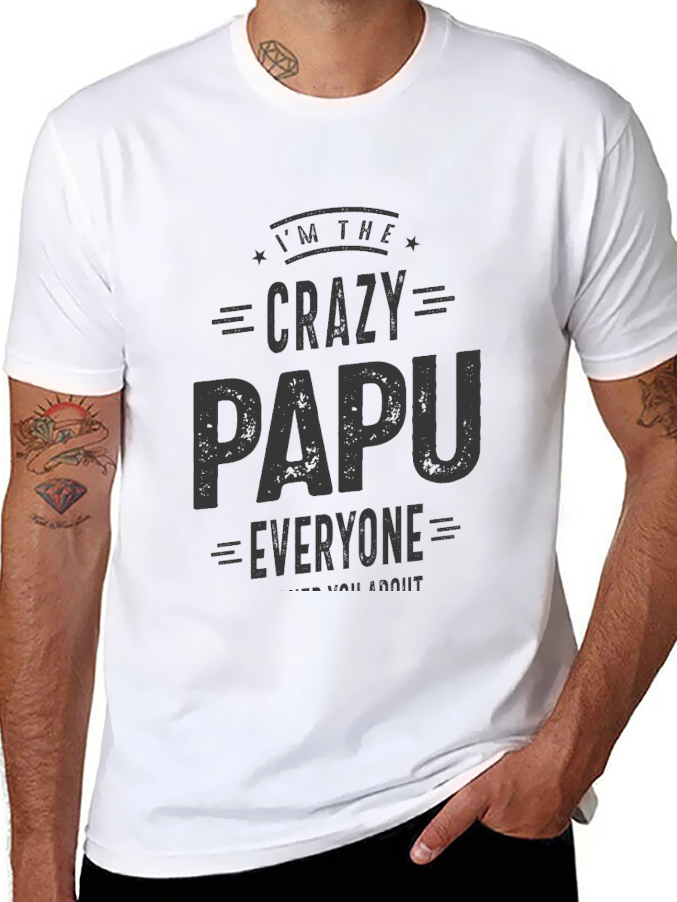 Crazy Papu T-Shirt - Fun Family Gift