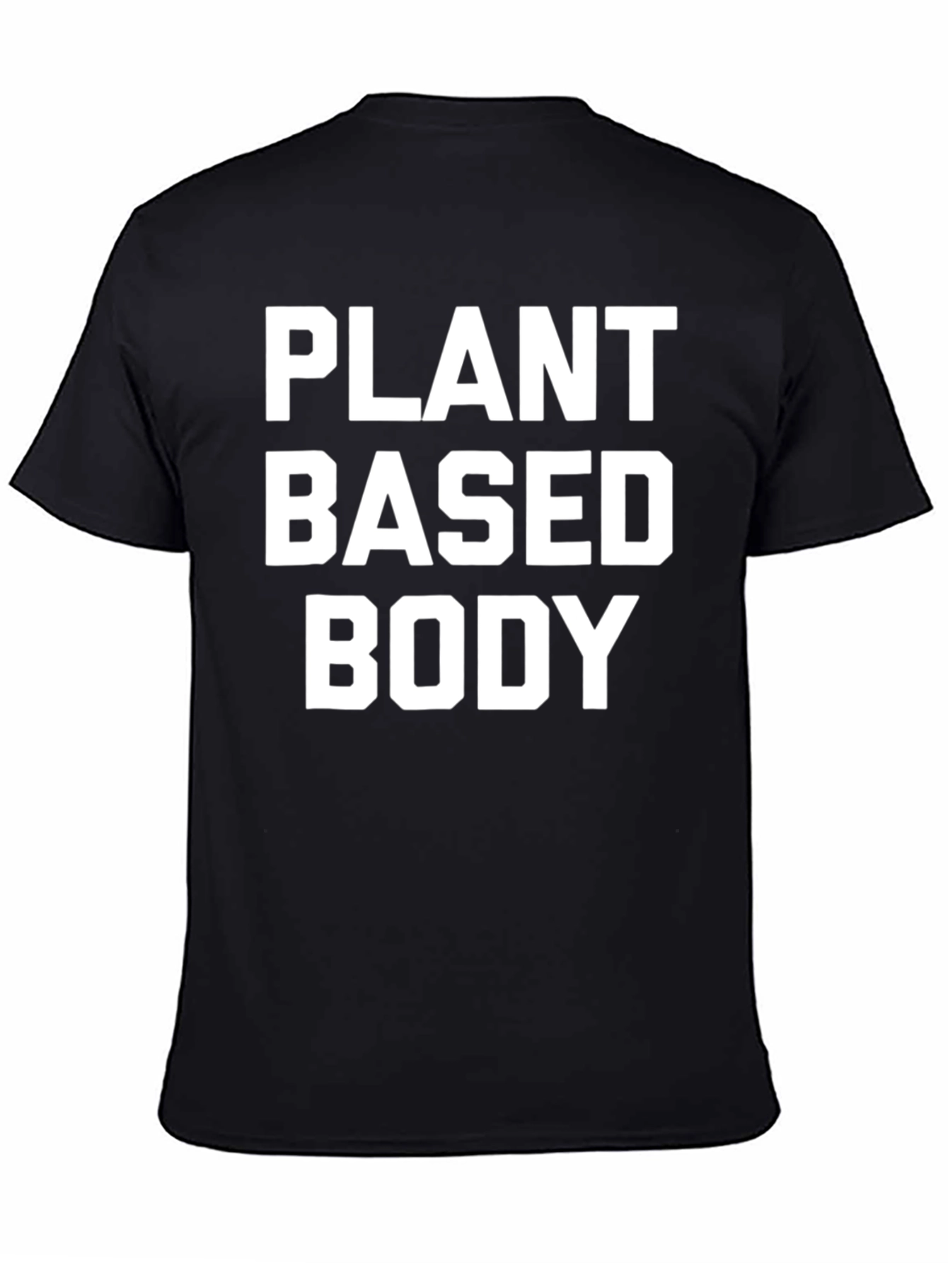 Plant Based Body Graphic T-Shirt - Vegan Fitness Apparel
