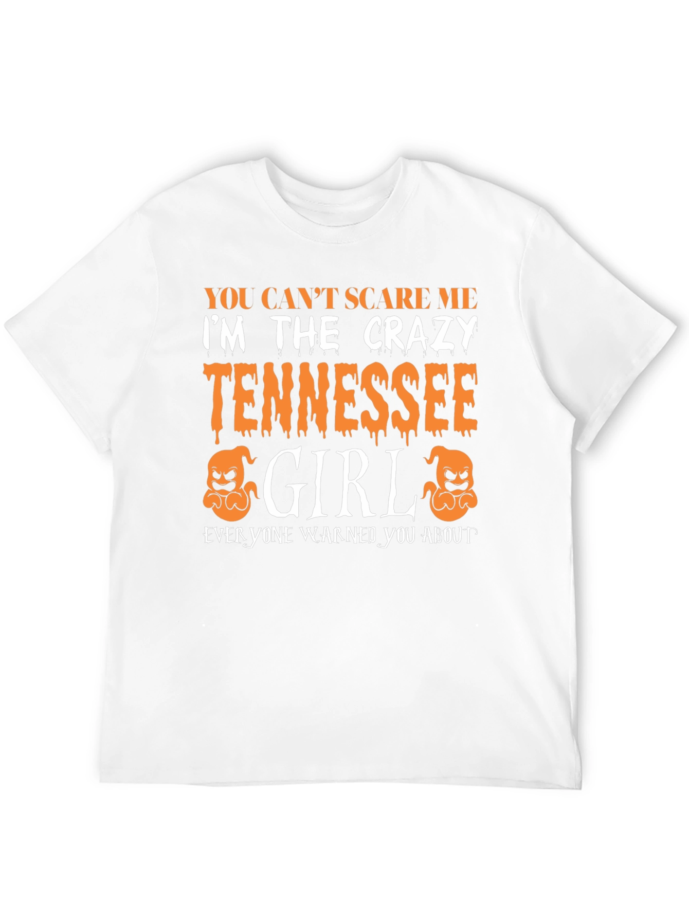 Crazy Tennessee Girl Halloween T-Shirt