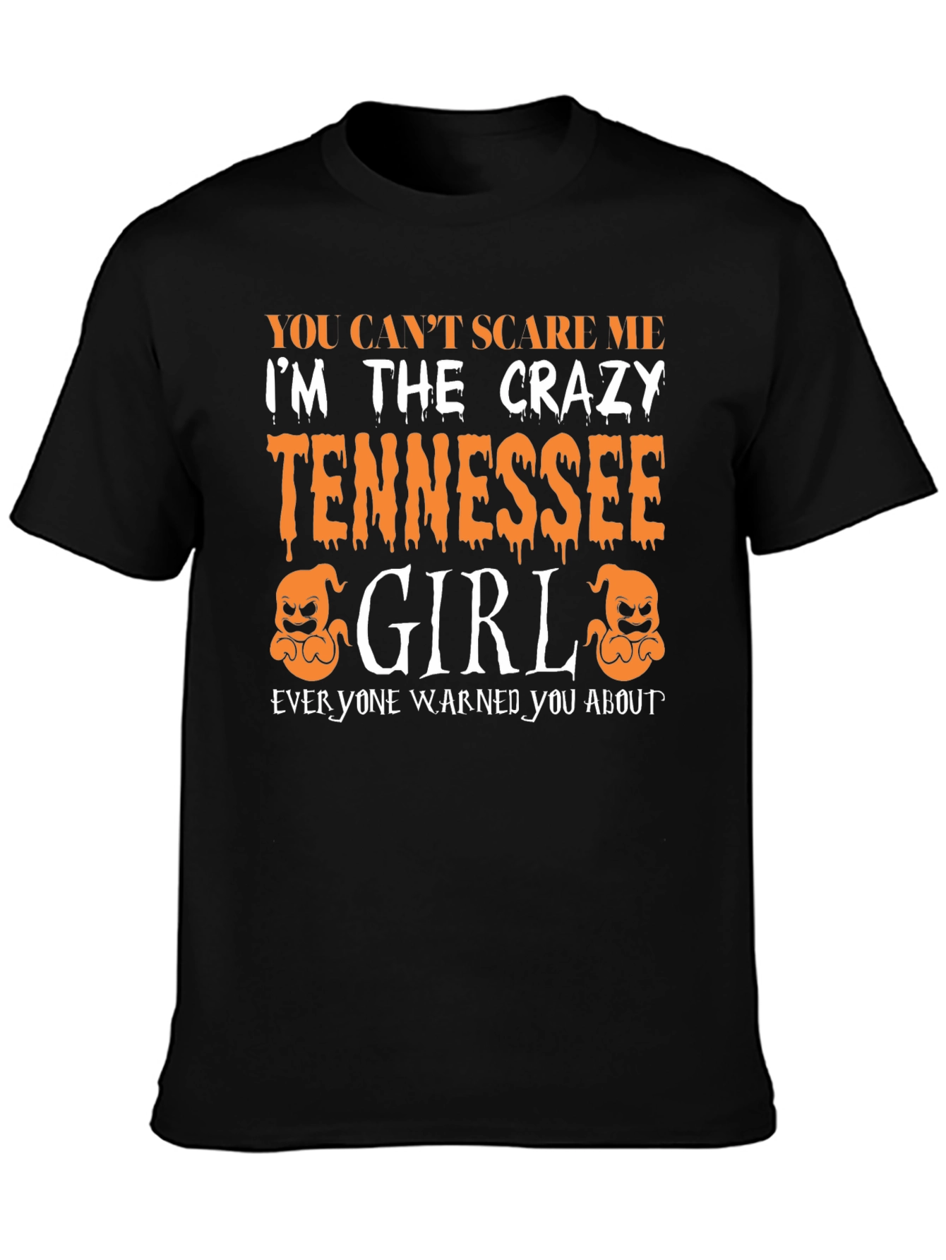 Crazy Tennessee Girl Halloween T-Shirt