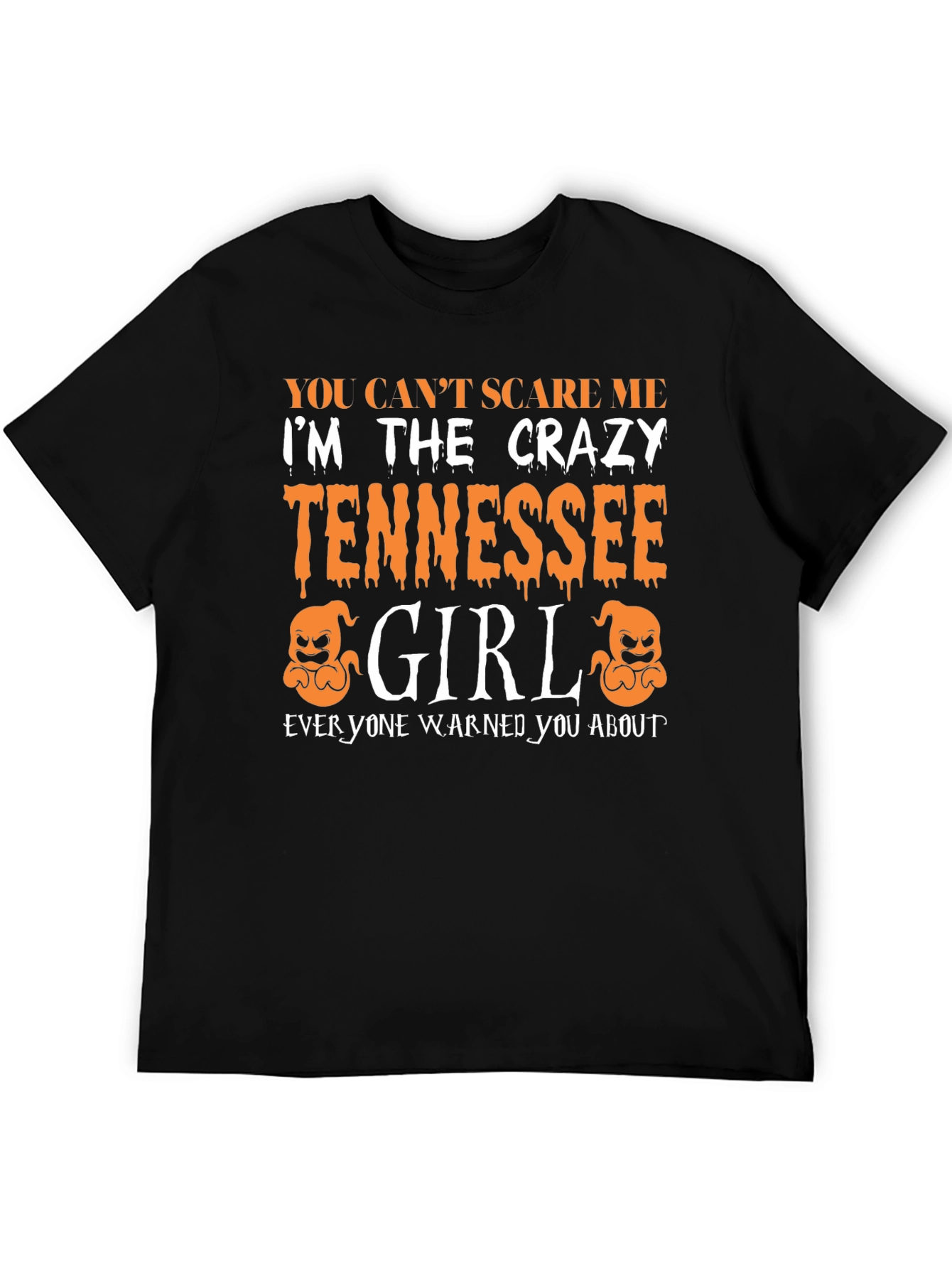 Crazy Tennessee Girl Halloween T-Shirt