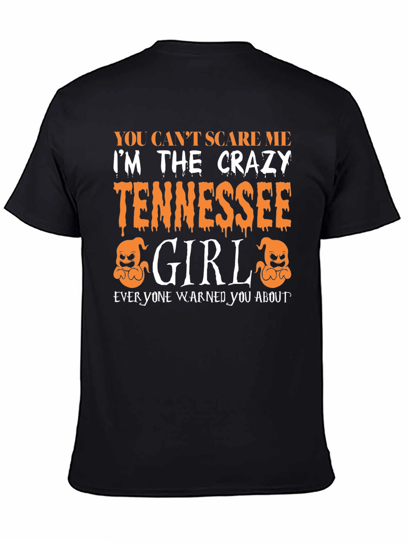 Crazy Tennessee Girl Halloween T-Shirt
