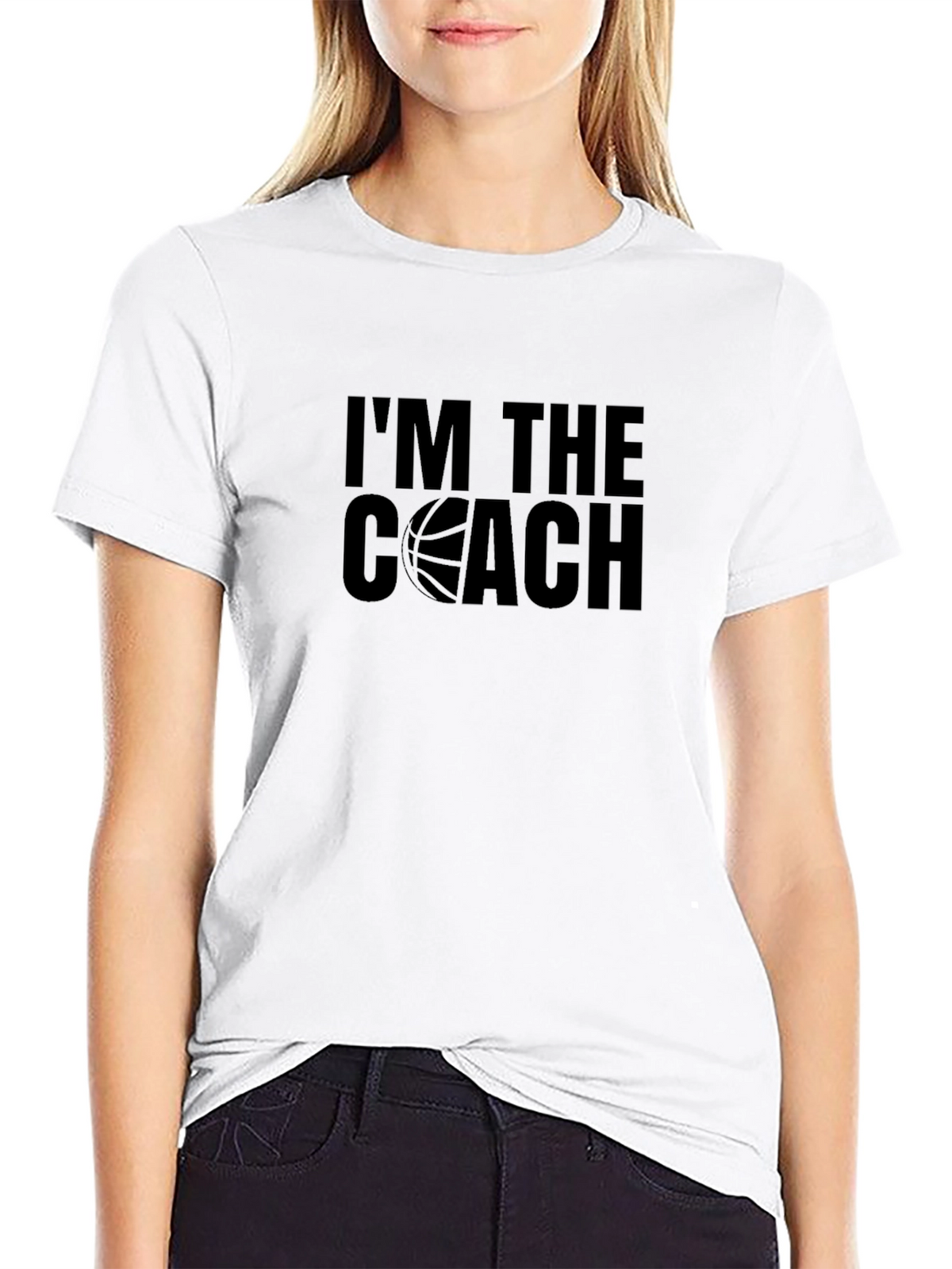 Im the Coach Basketball Graphic Tee