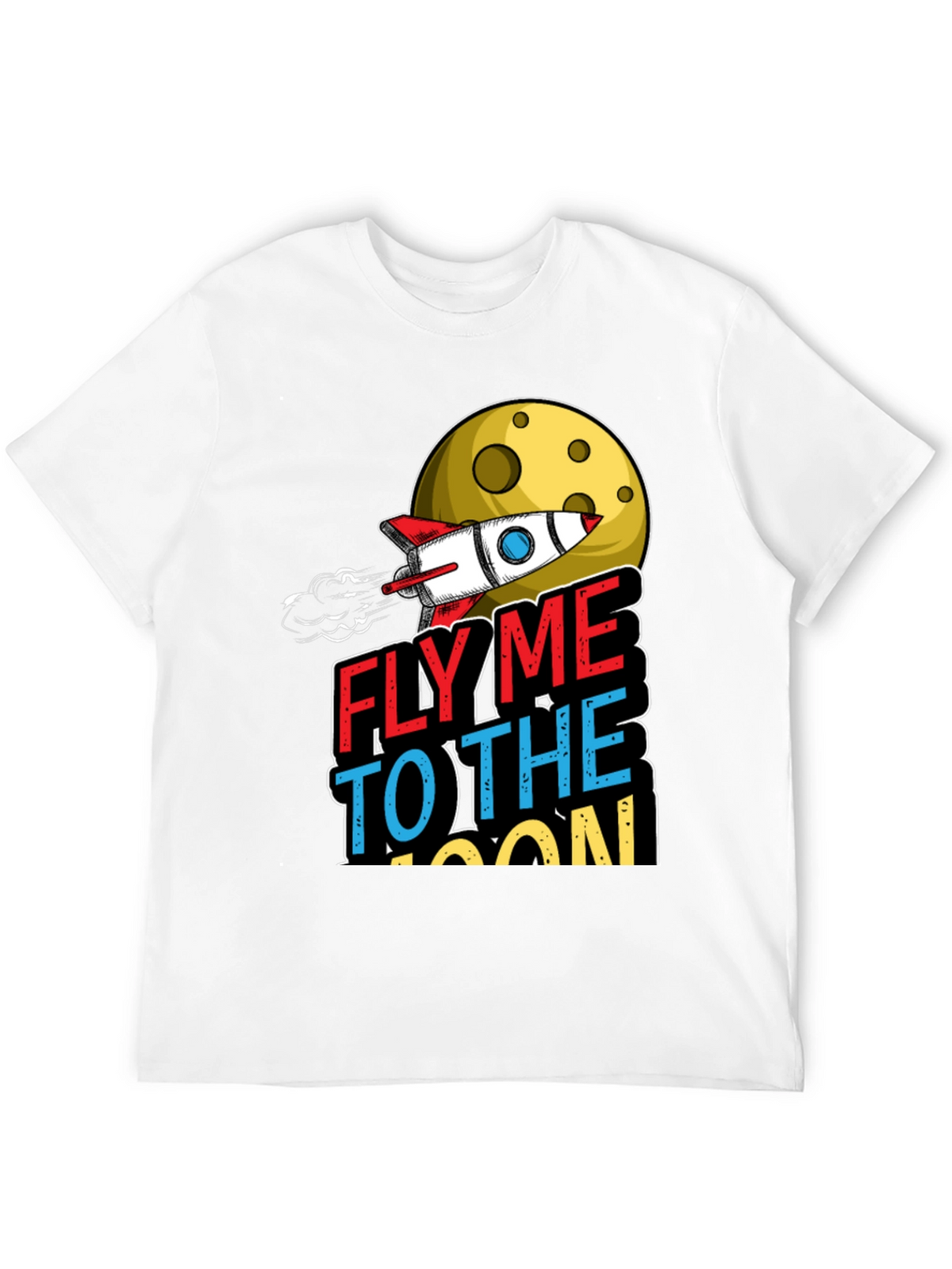 Fly Me to the Moon Graphic T-Shirt