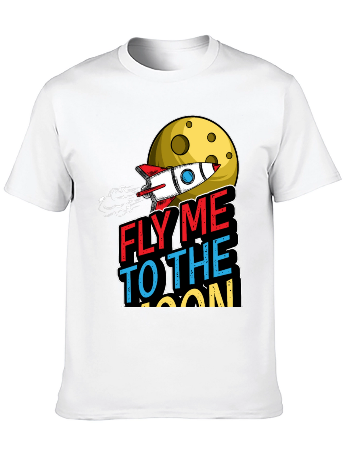 Fly Me to the Moon Graphic T-Shirt