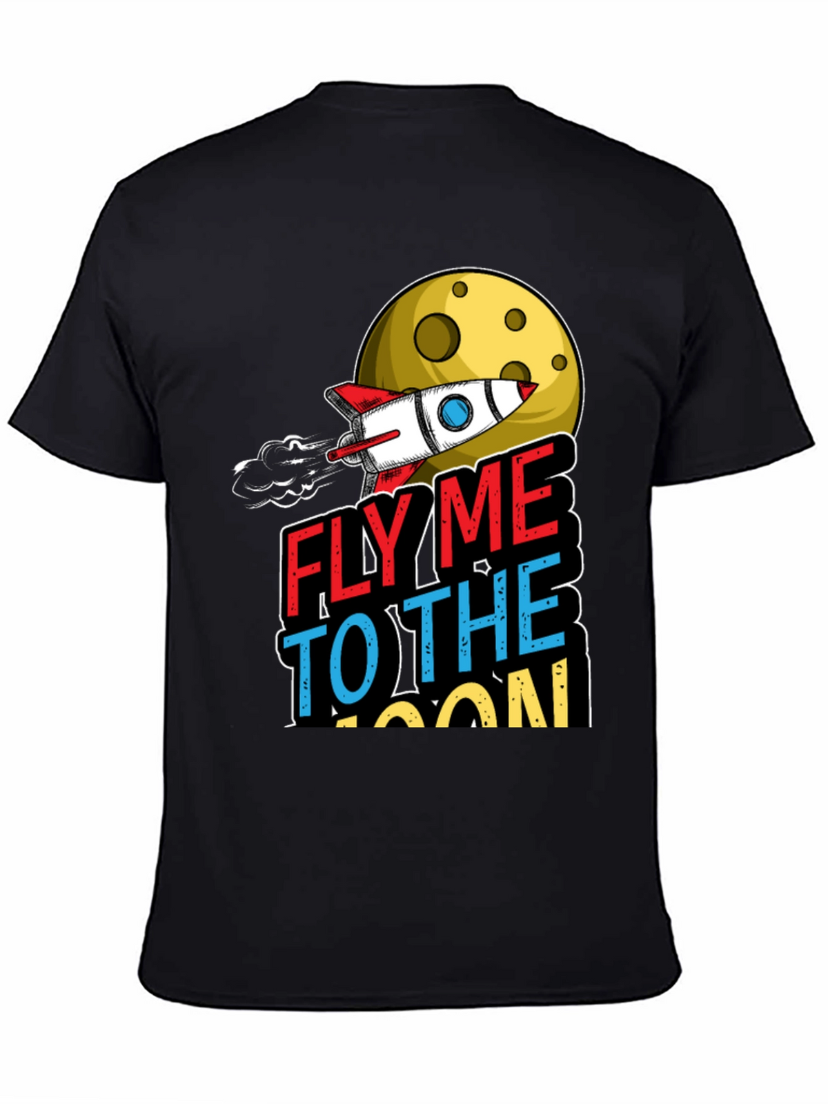 Fly Me to the Moon Graphic T-Shirt
