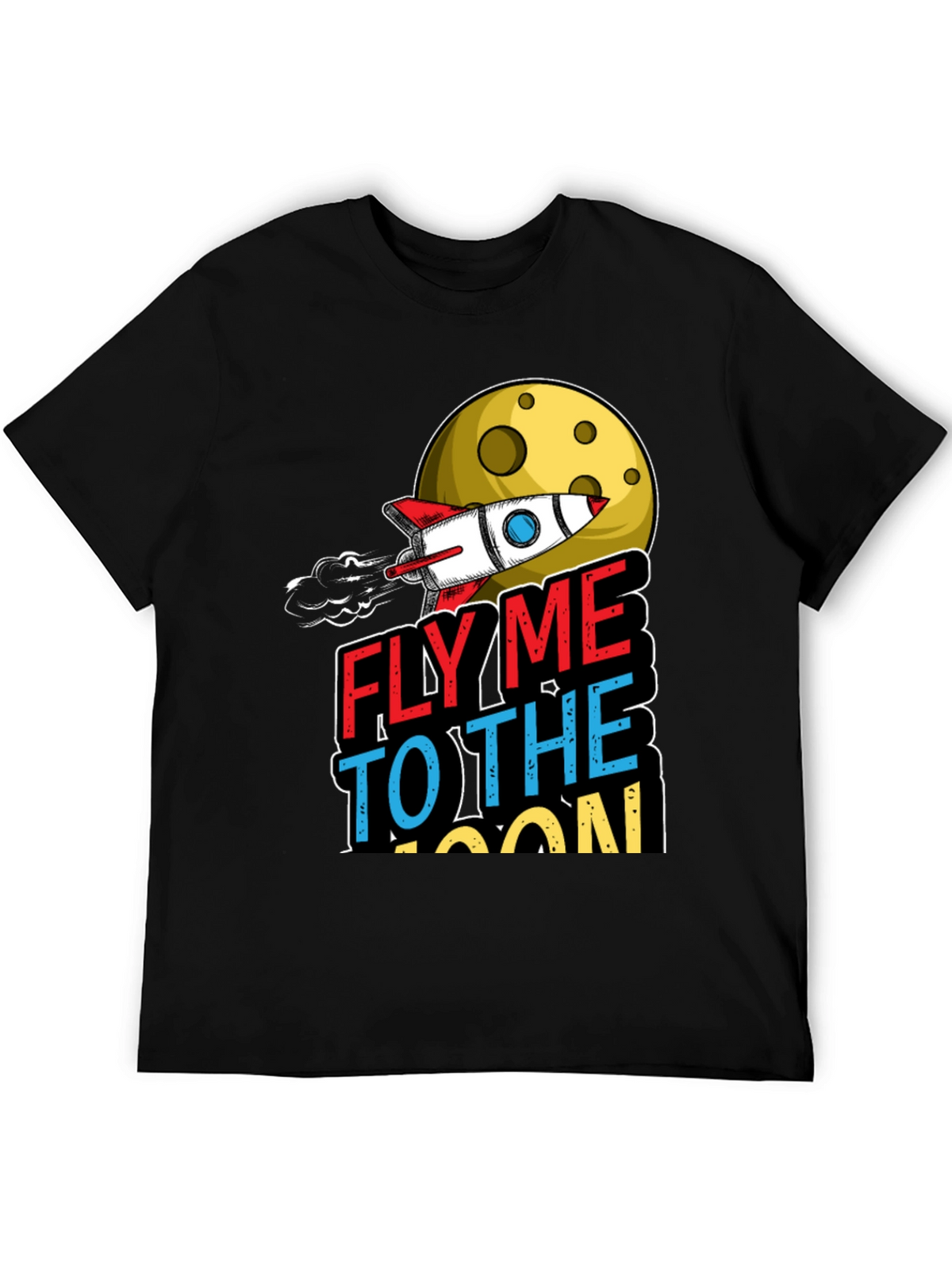 Fly Me to the Moon Graphic T-Shirt