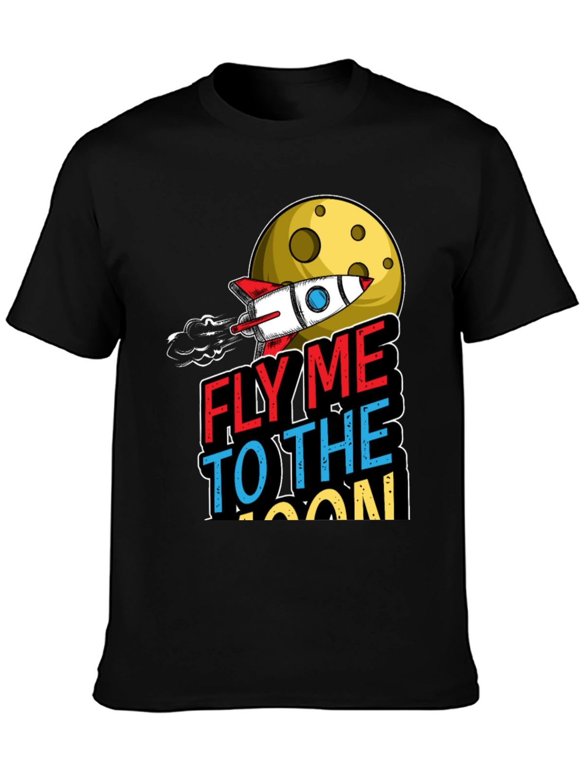 Fly Me to the Moon Graphic T-Shirt
